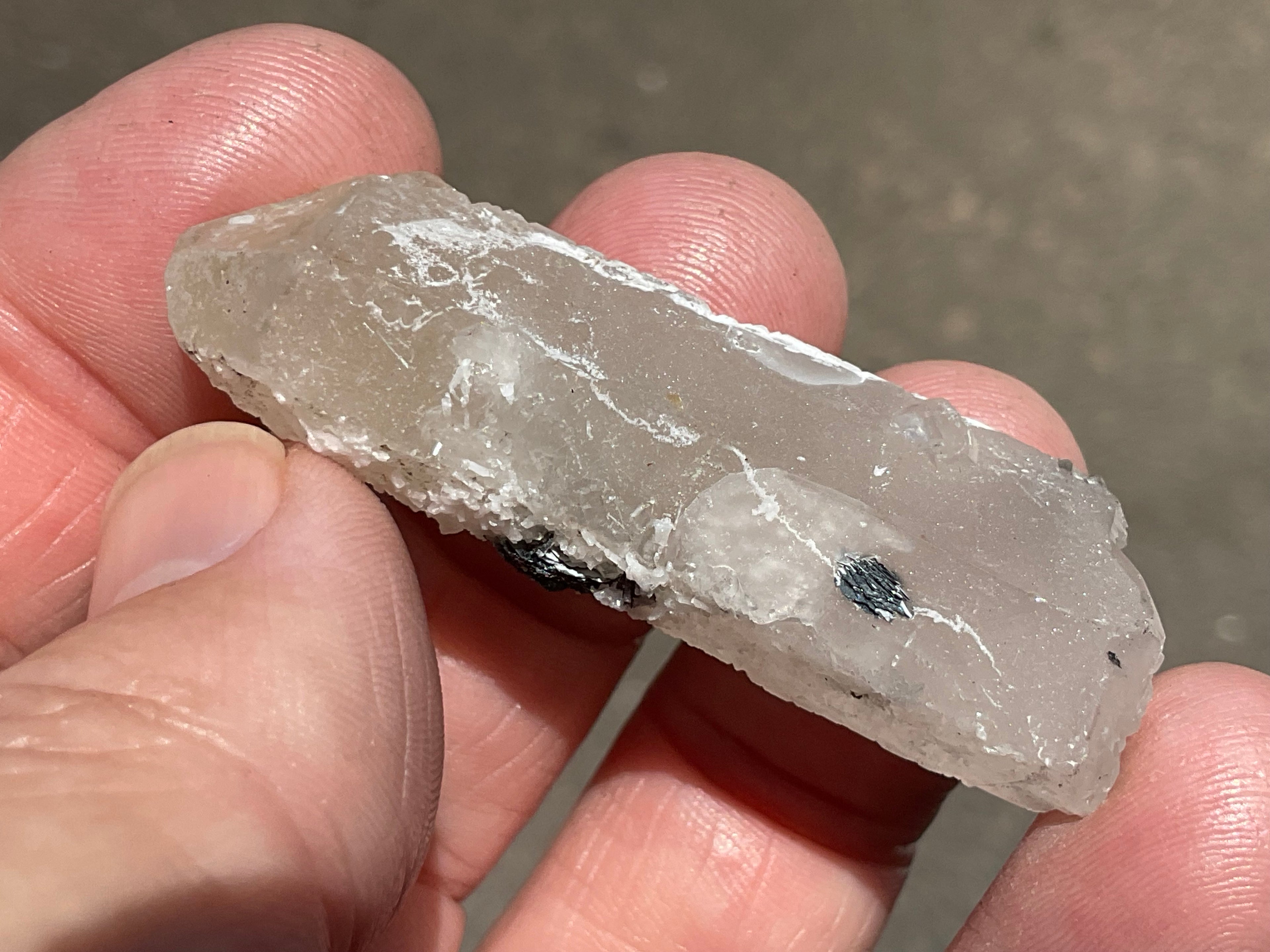 18g Specularite Quartz Specimen 2B from Inner Mongolia