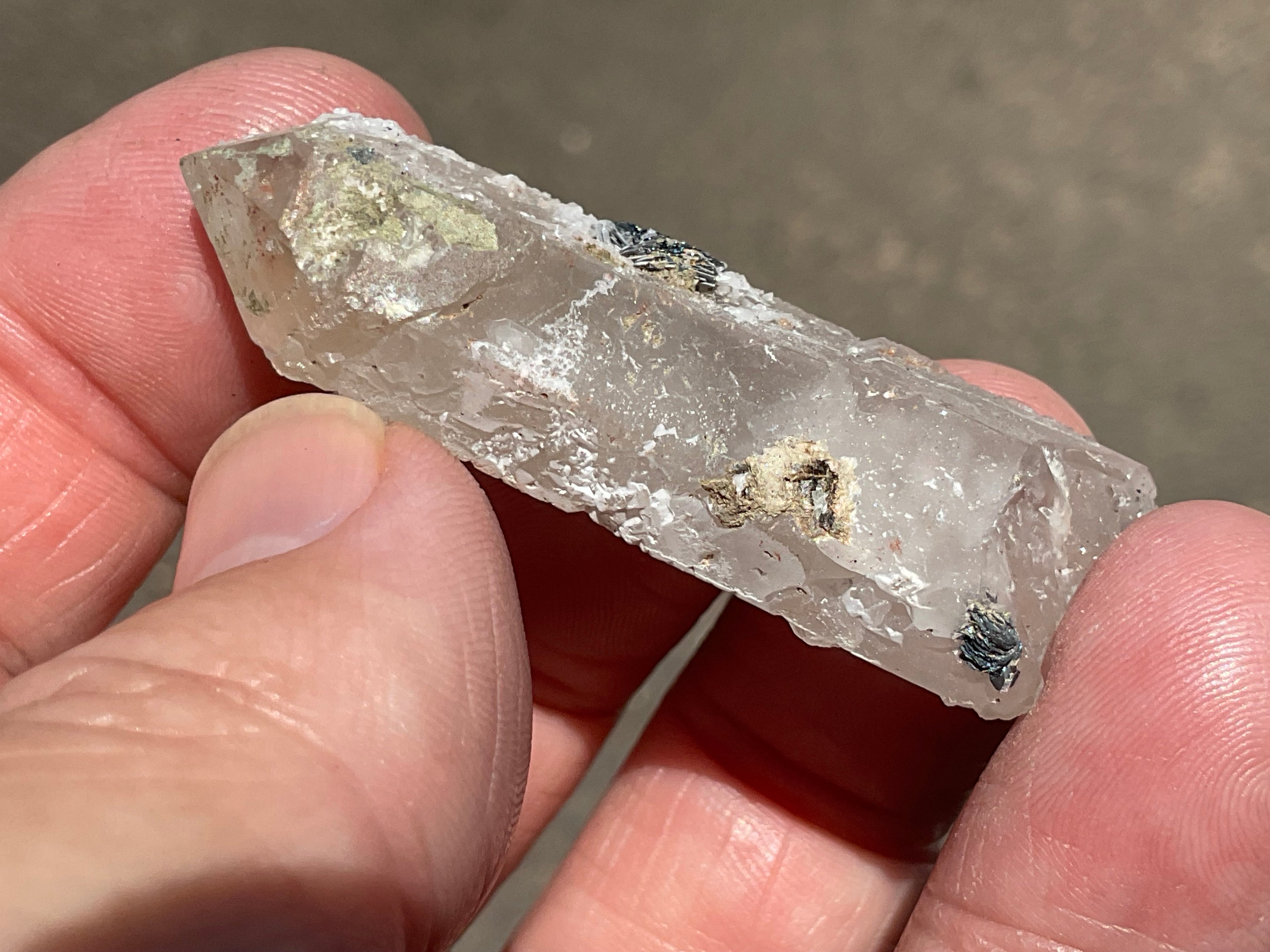 18g Specularite Quartz Specimen 2B from Inner Mongolia