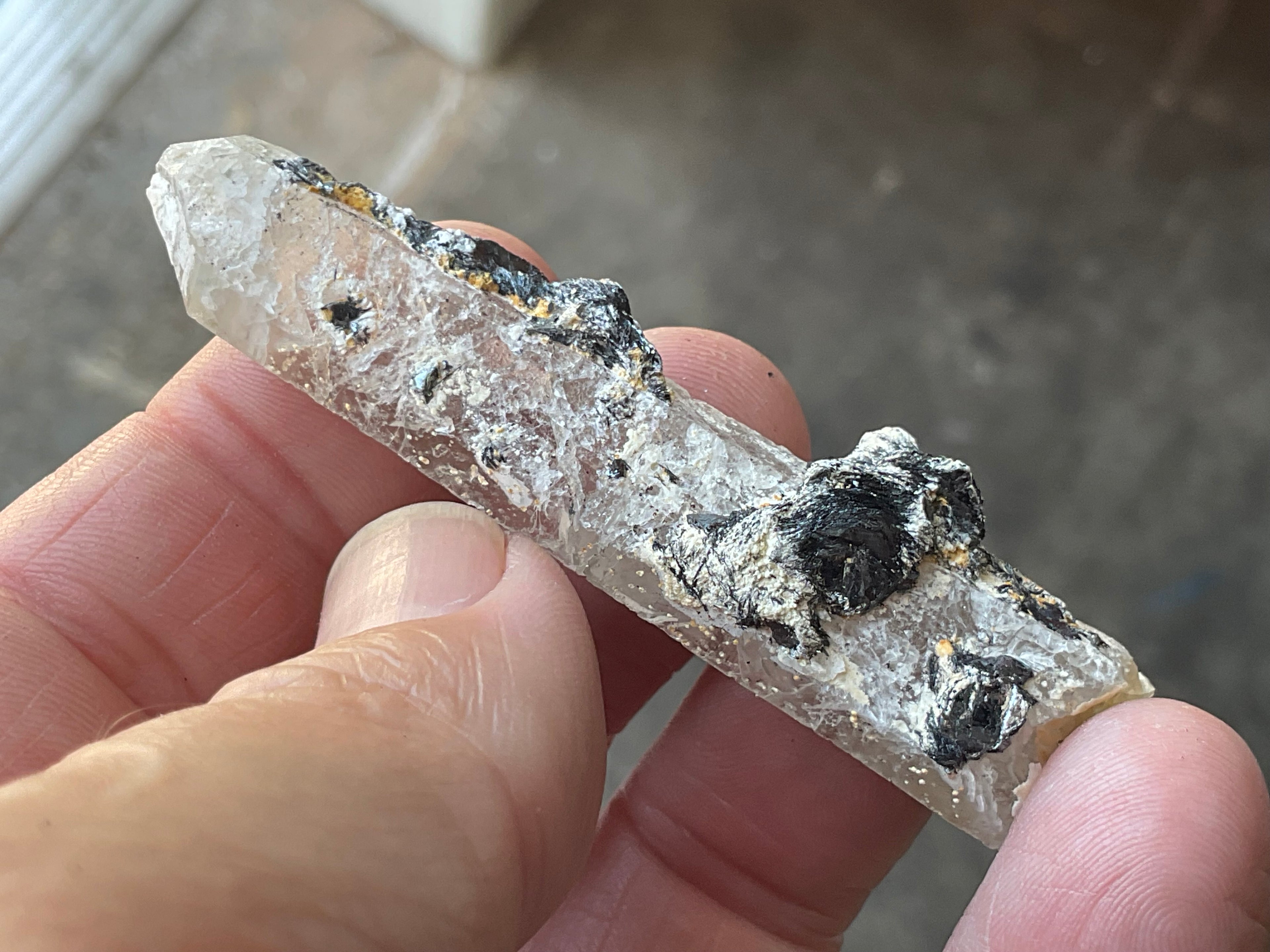 20g Specularite Quartz Specimen 2C from Inner Mongolia