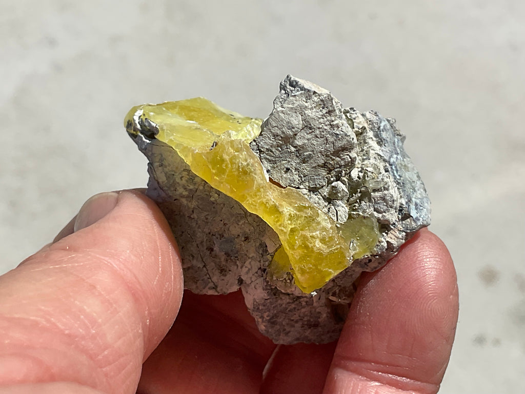 48g Pakistan Yellow Brucite Specimen 8C