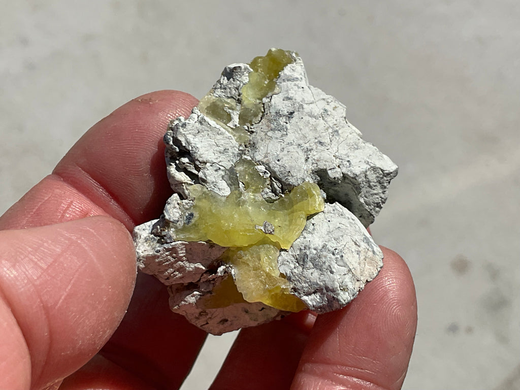 48g Pakistan Yellow Brucite Specimen 8C