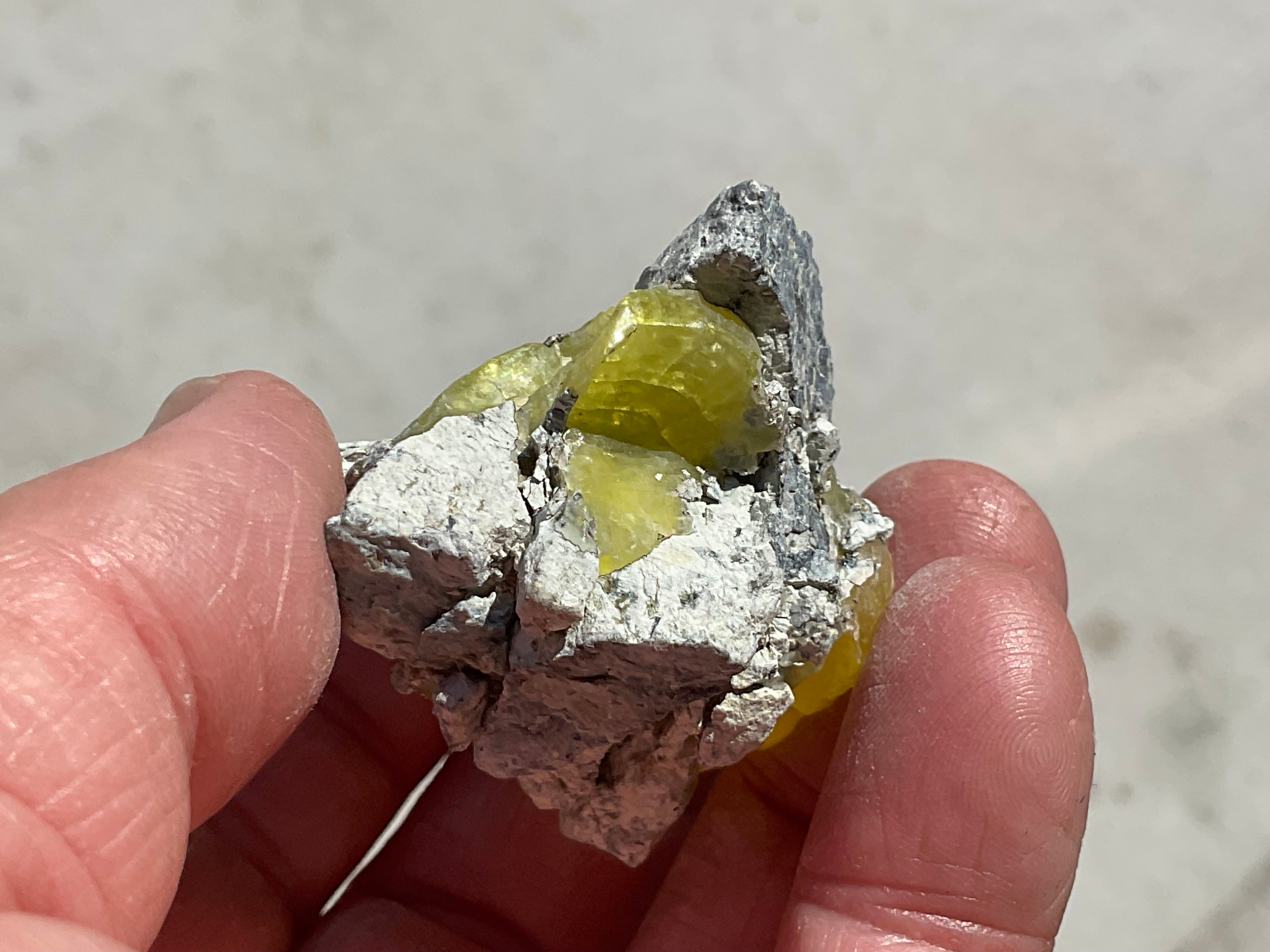 48g Pakistan Yellow Brucite Specimen 8C