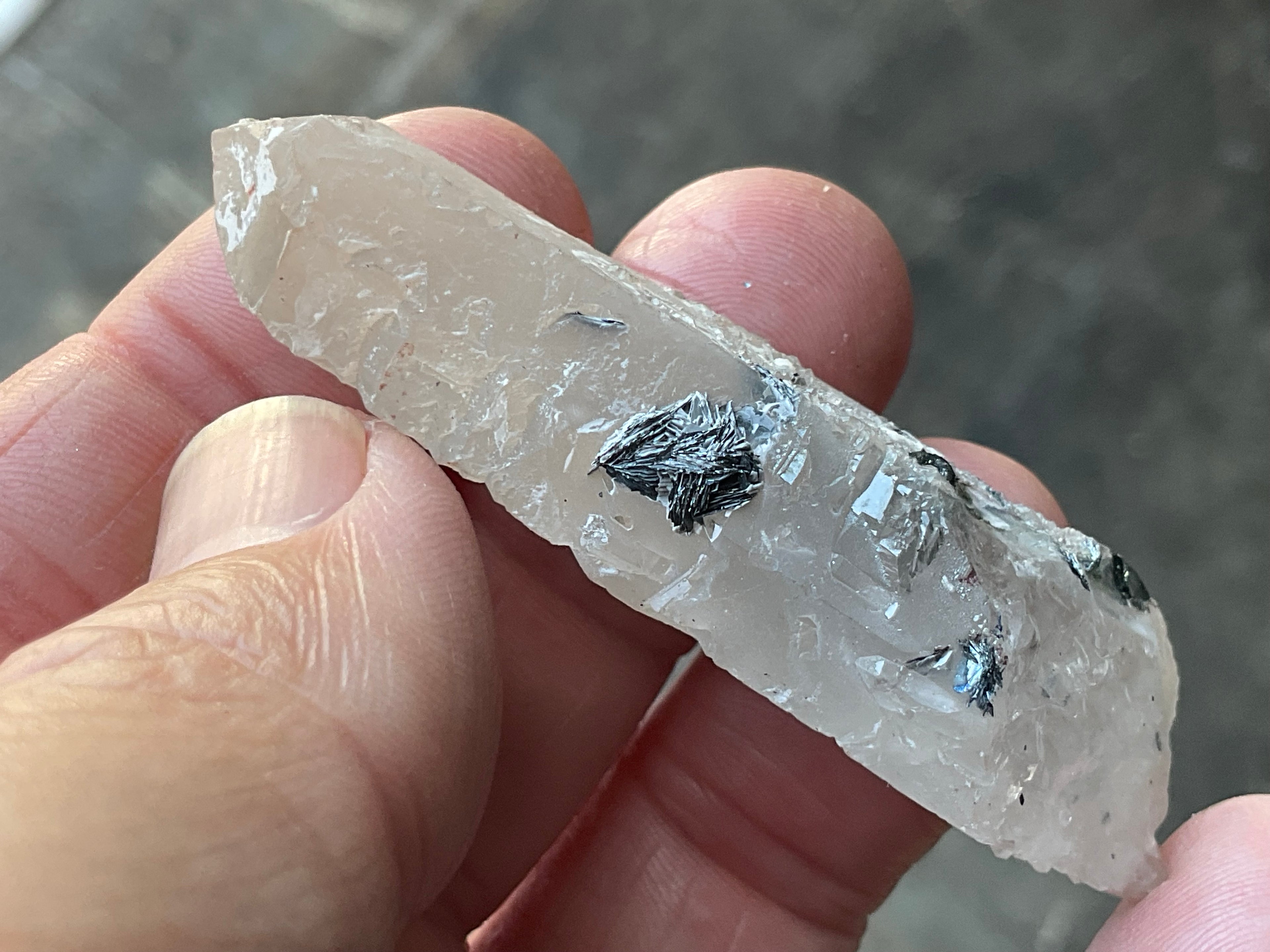 28g Specularite Quartz Specimen 3A from Inner Mongolia