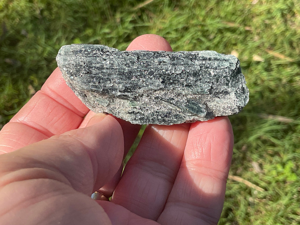 44g Dark Green Pakistan Kyanite Rough +9B