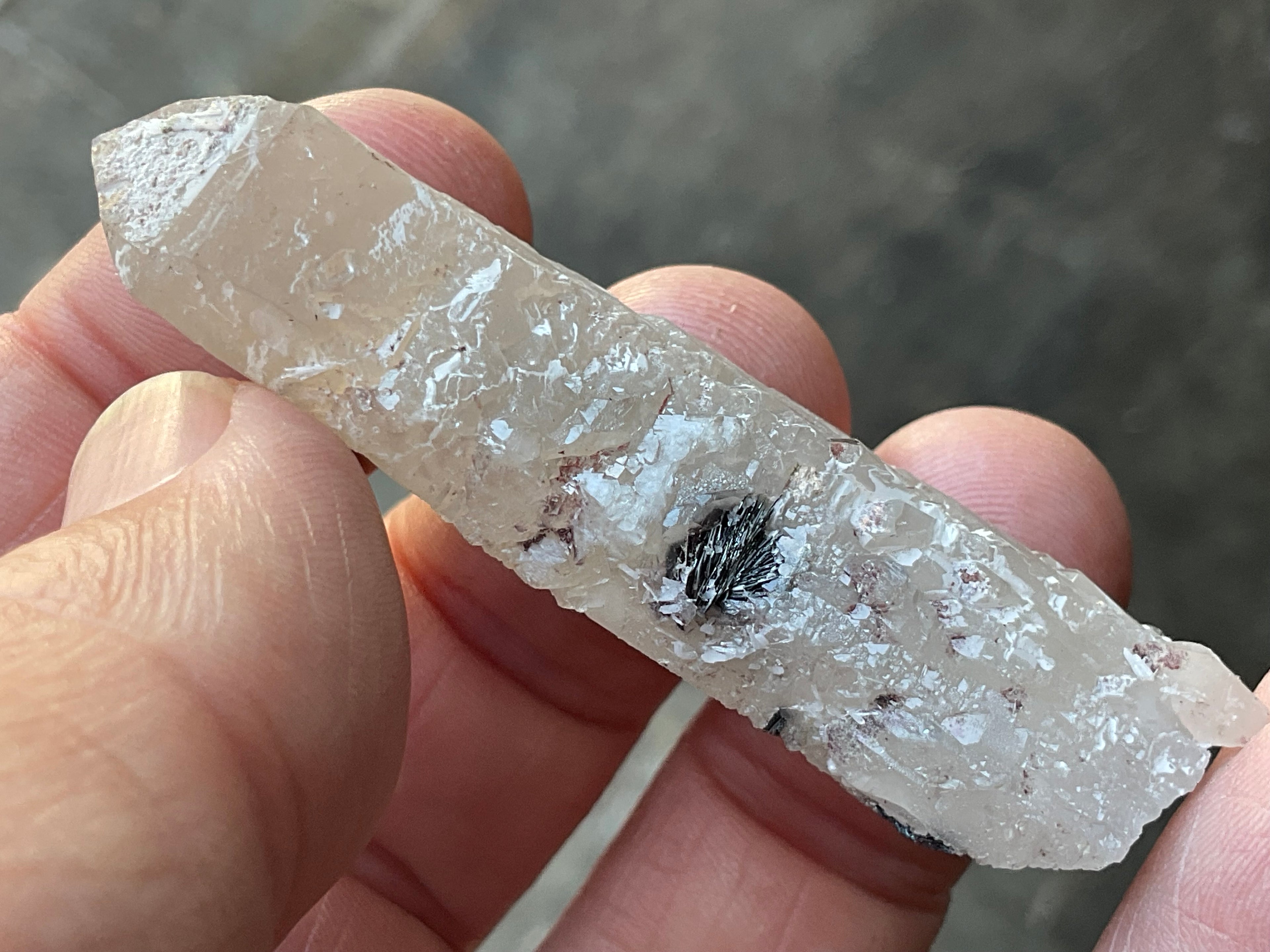 28g Specularite Quartz Specimen 3A from Inner Mongolia
