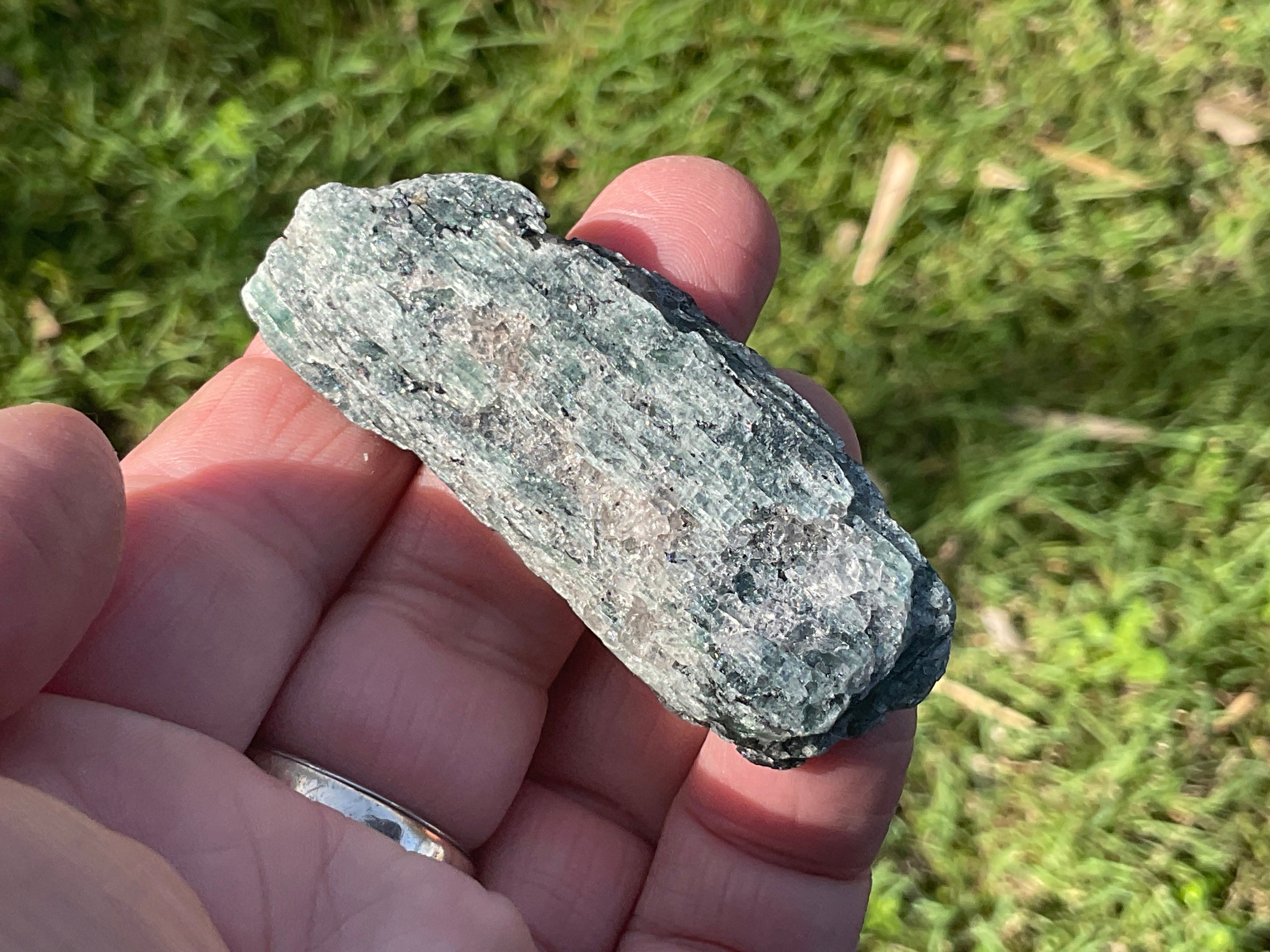 44g Dark Green Pakistan Kyanite Rough +9B