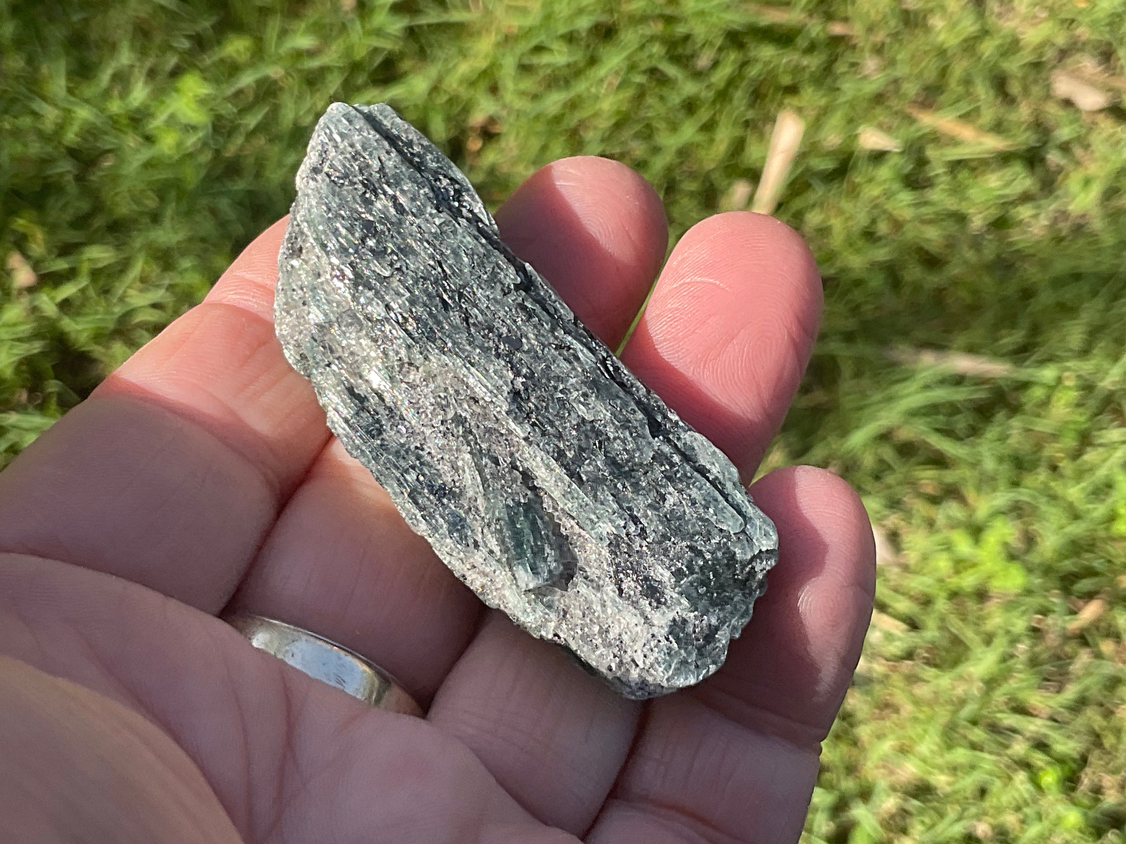 44g Dark Green Pakistan Kyanite Rough +9B