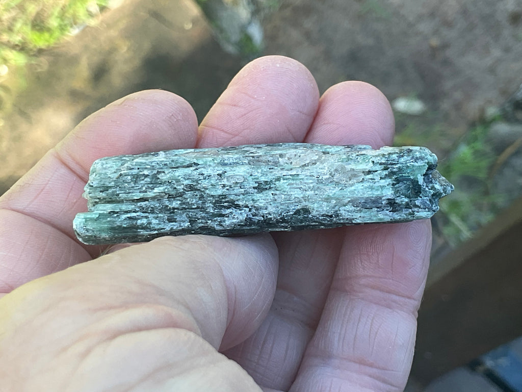 44g Dark Green Pakistan Kyanite Rough +9B
