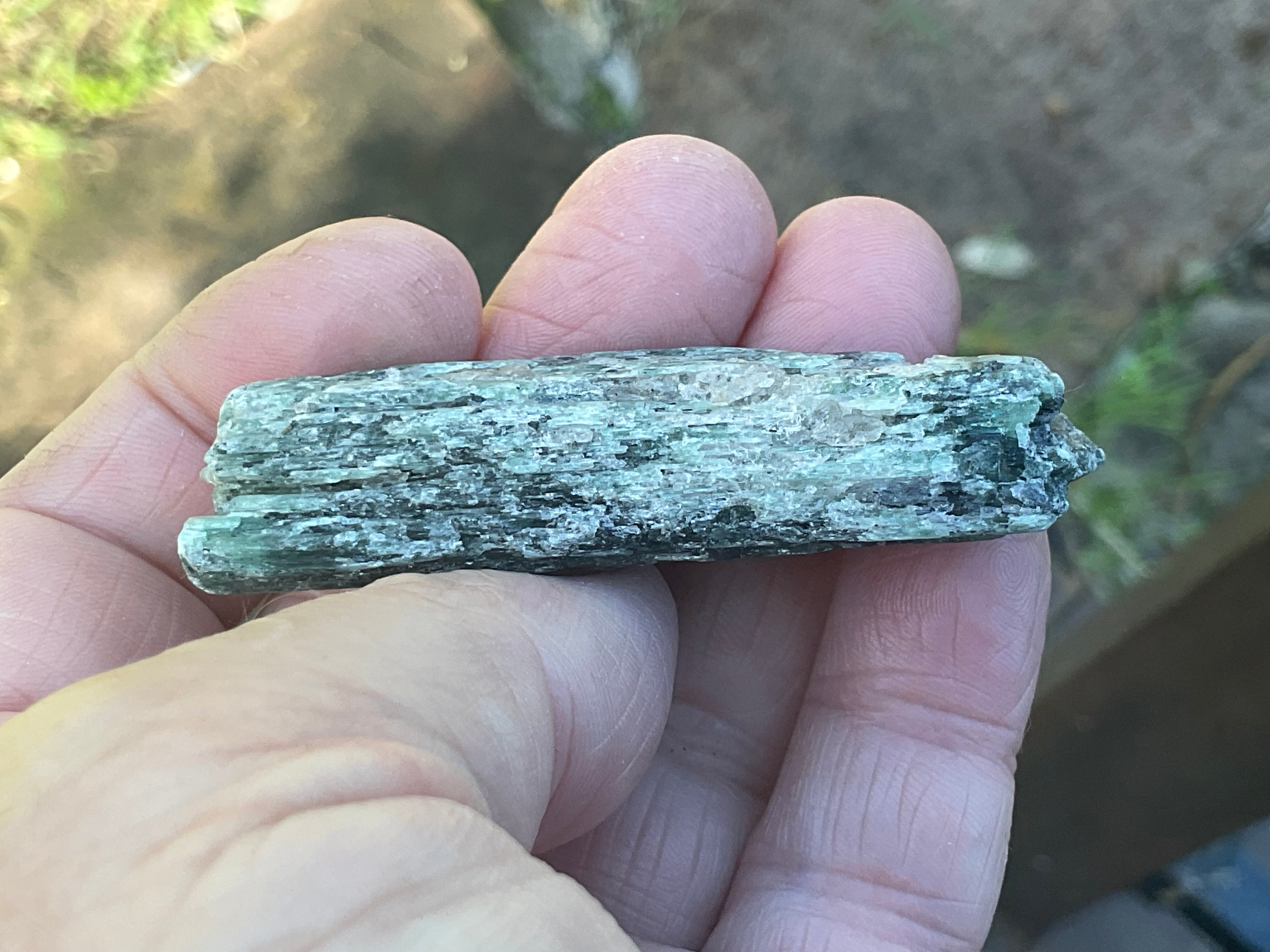 44g Dark Green Pakistan Kyanite Rough +9B