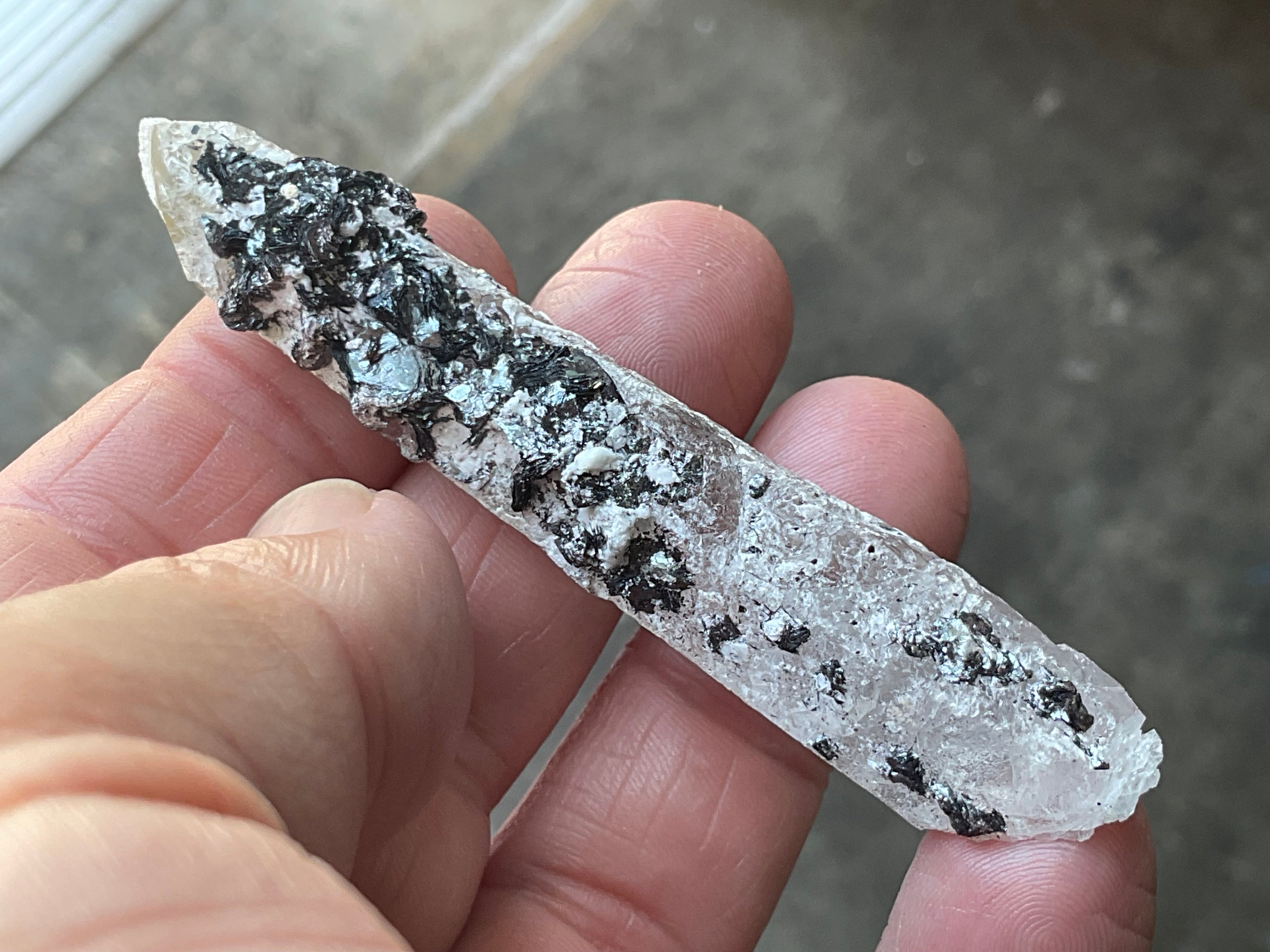 22g Specularite Quartz Specimen 3B from Inner Mongolia