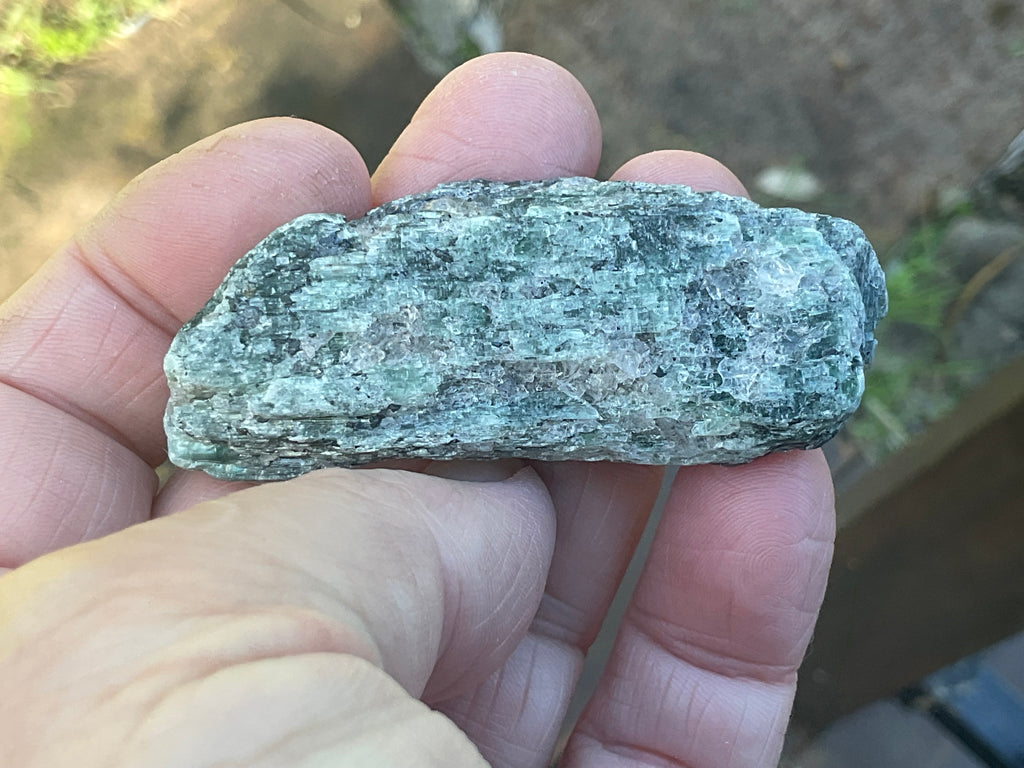 44g Dark Green Pakistan Kyanite Rough +9B