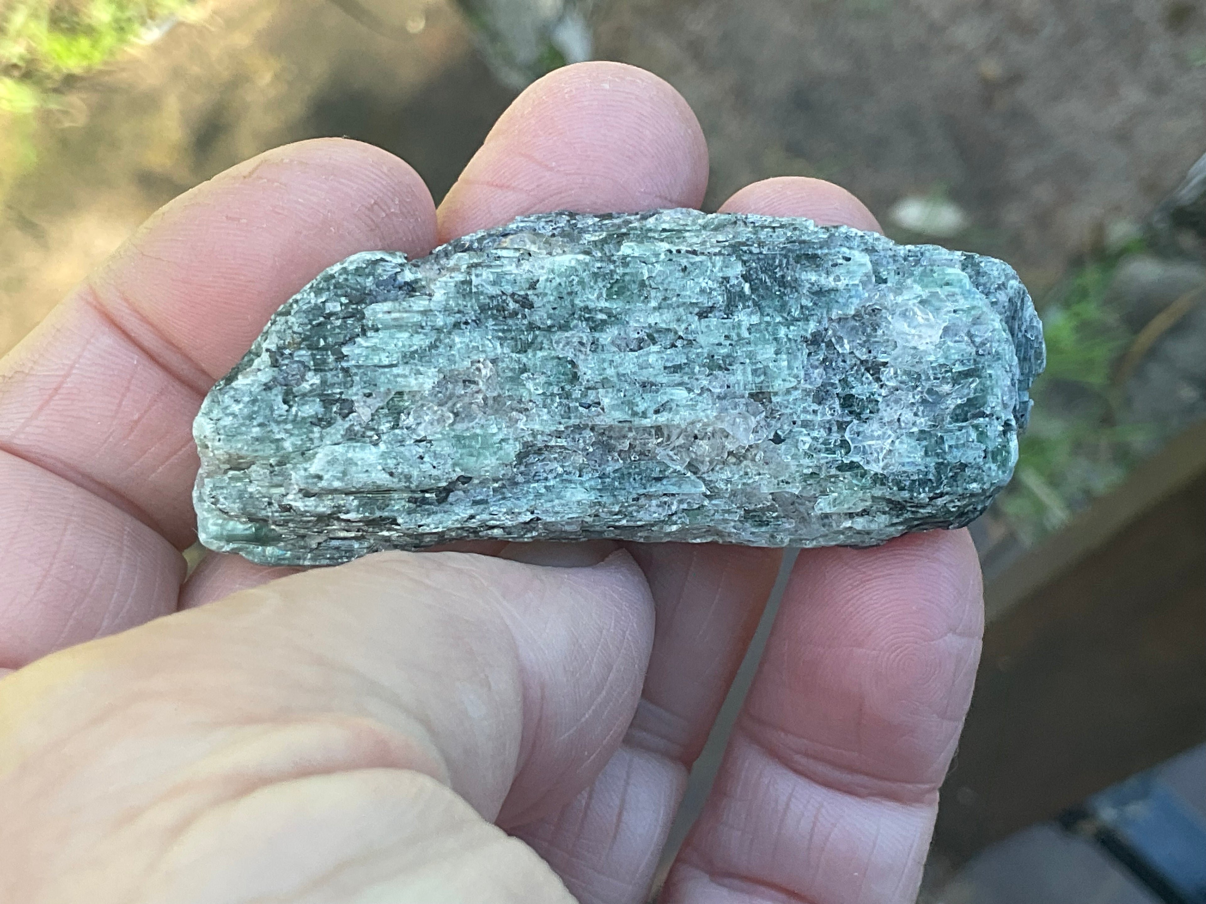 44g Dark Green Pakistan Kyanite Rough +9B
