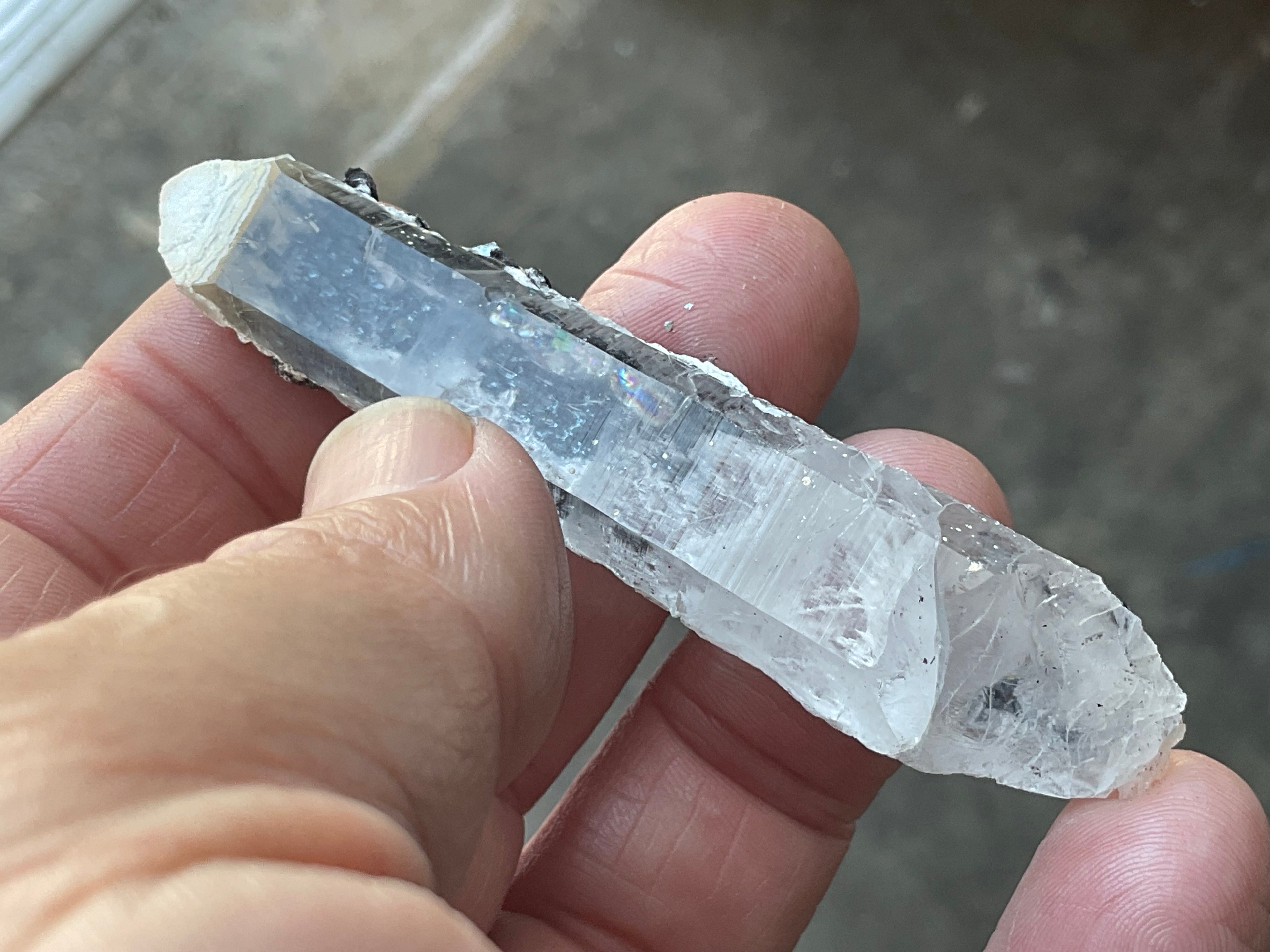 22g Specularite Quartz Specimen 3B from Inner Mongolia