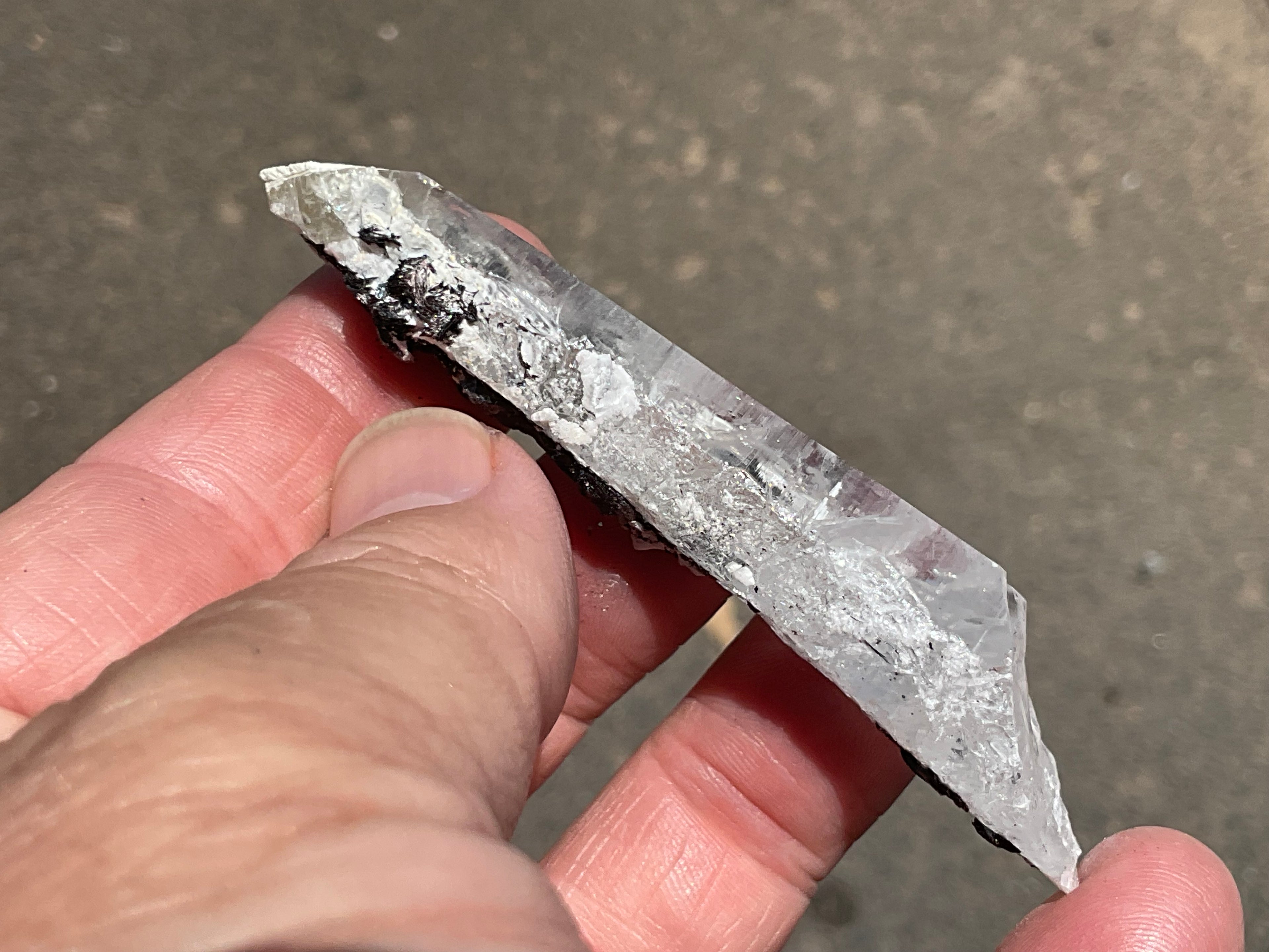 22g Specularite Quartz Specimen 3B from Inner Mongolia