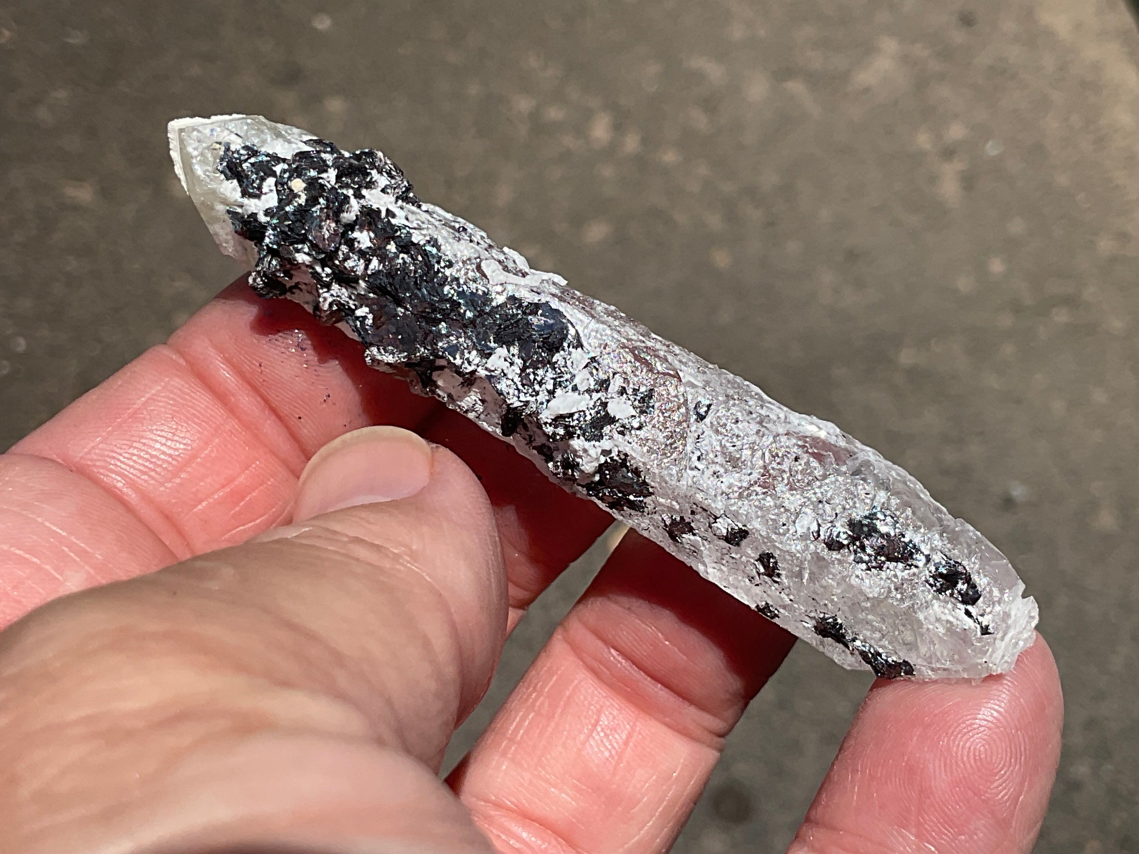 22g Specularite Quartz Specimen 3B from Inner Mongolia