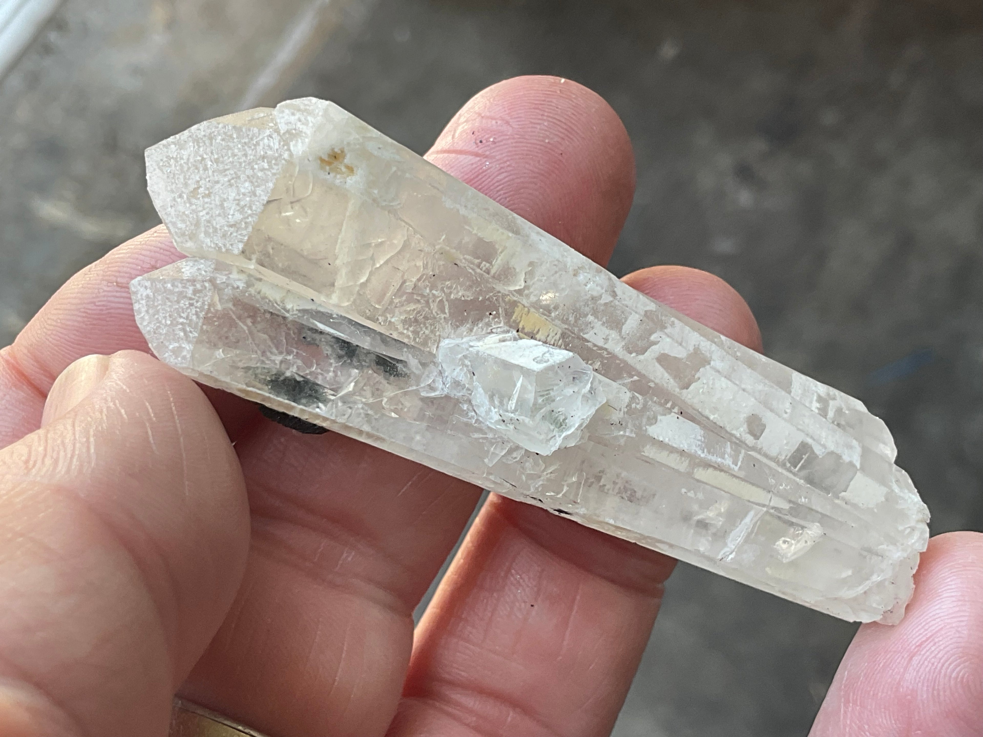 20g Specularite Quartz Specimen 3C from Inner Mongolia
