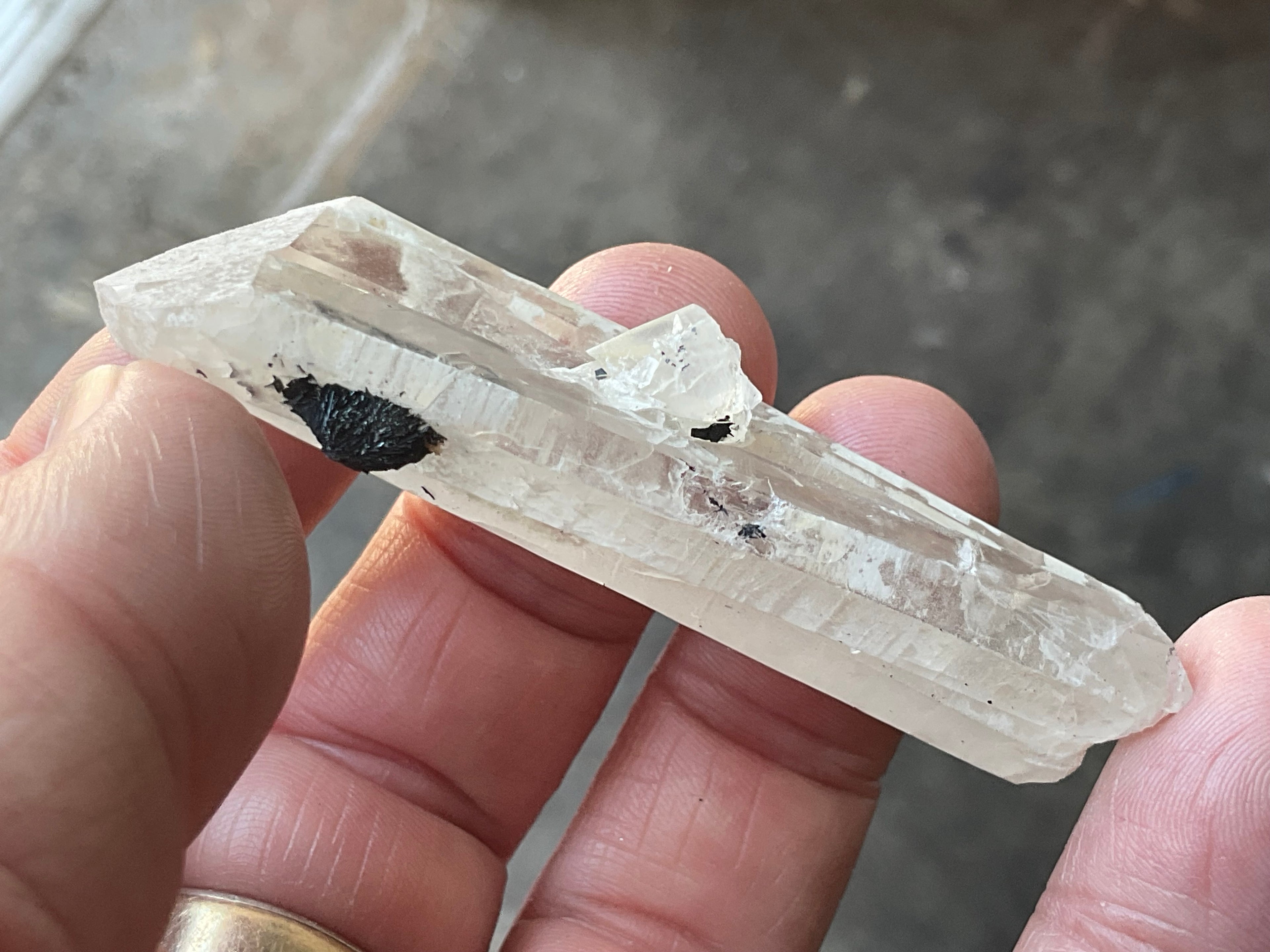 20g Specularite Quartz Specimen 3C from Inner Mongolia