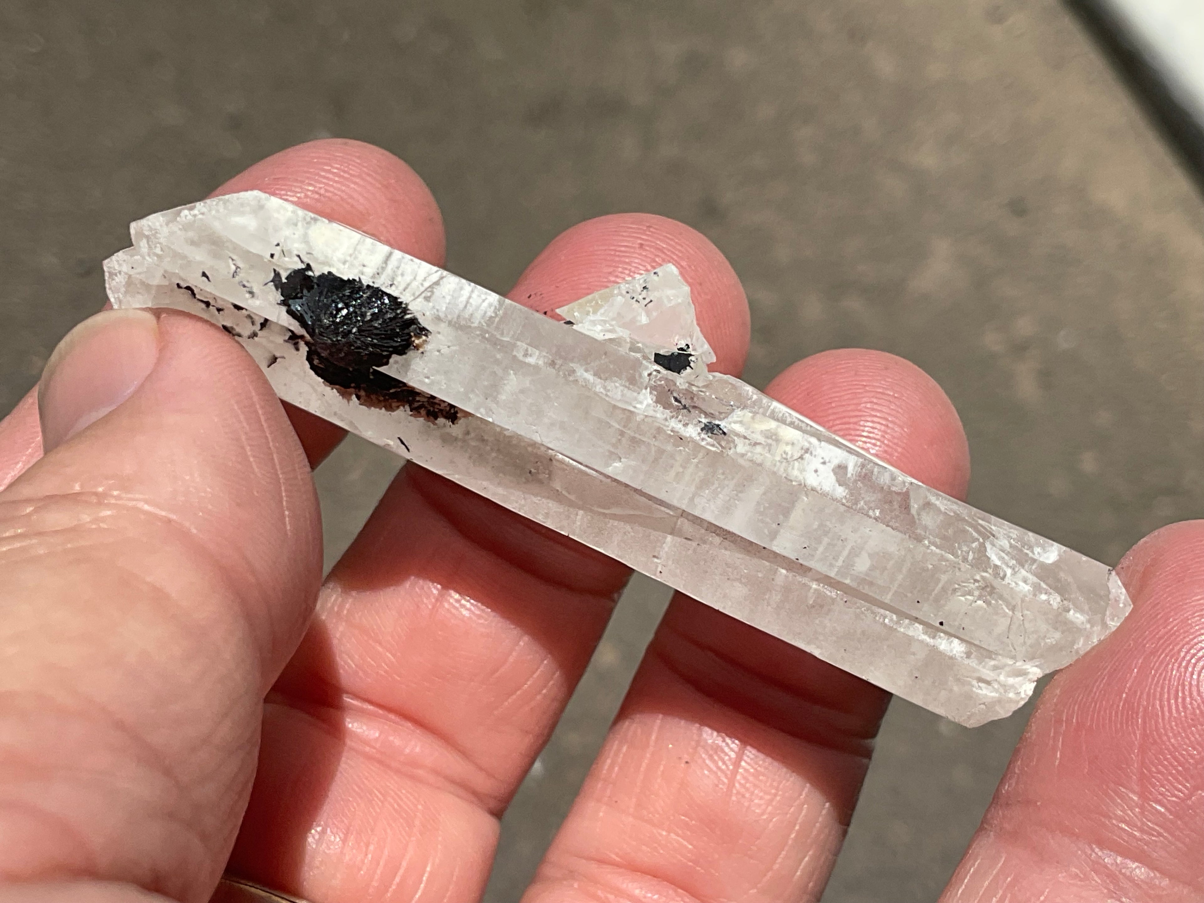 20g Specularite Quartz Specimen 3C from Inner Mongolia