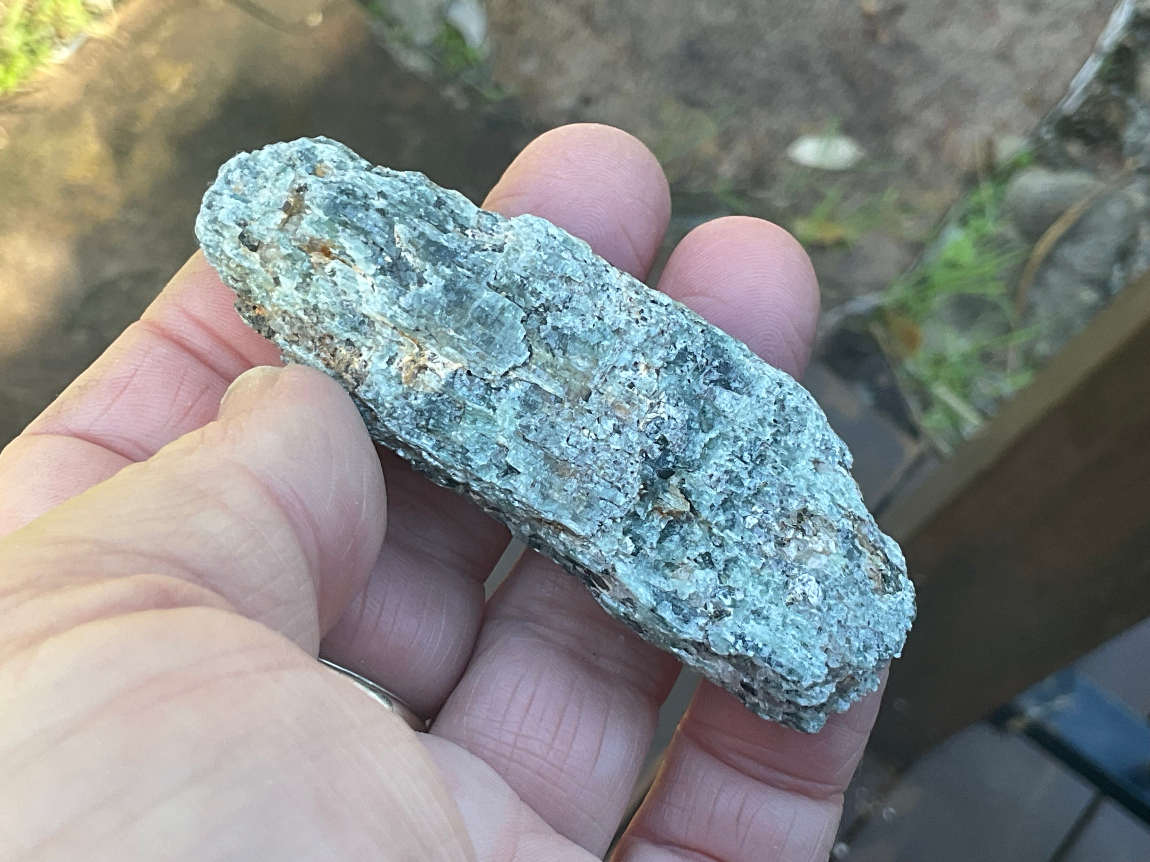 62g Dark Green Pakistan Kyanite + Rough 10A