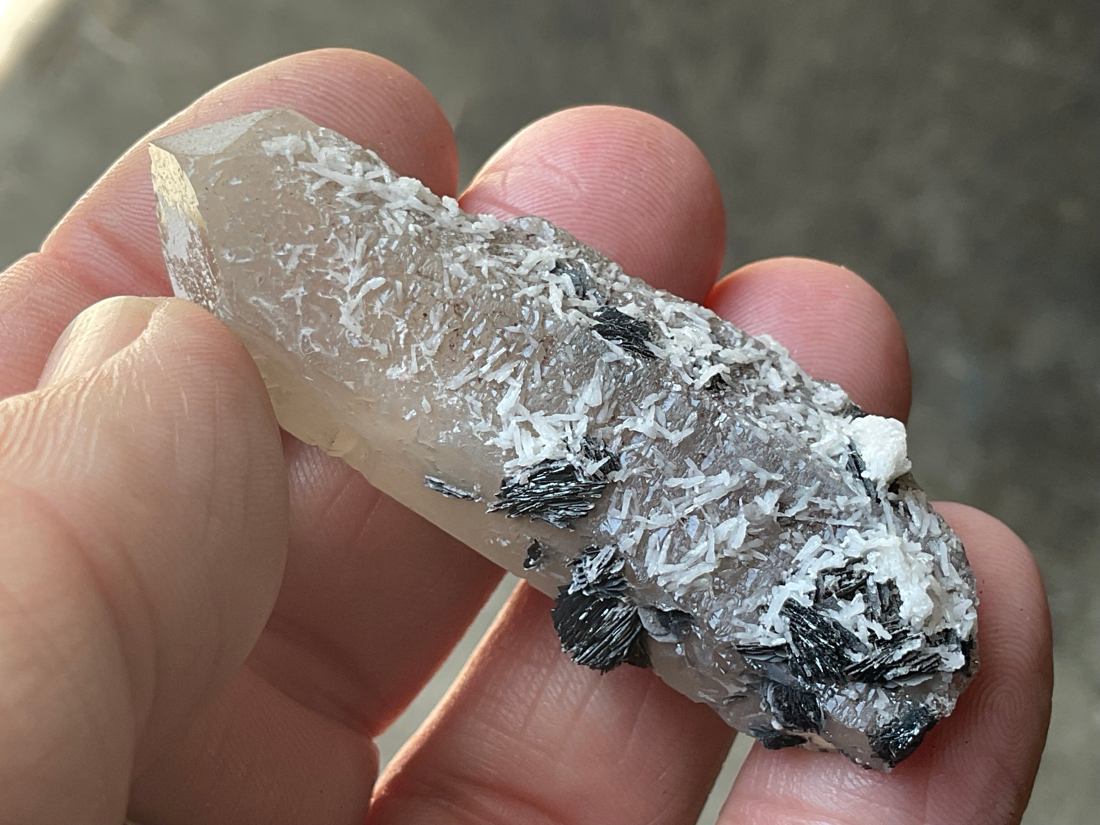 28g Specularite Quartz Specimen 4A from Inner Mongolia