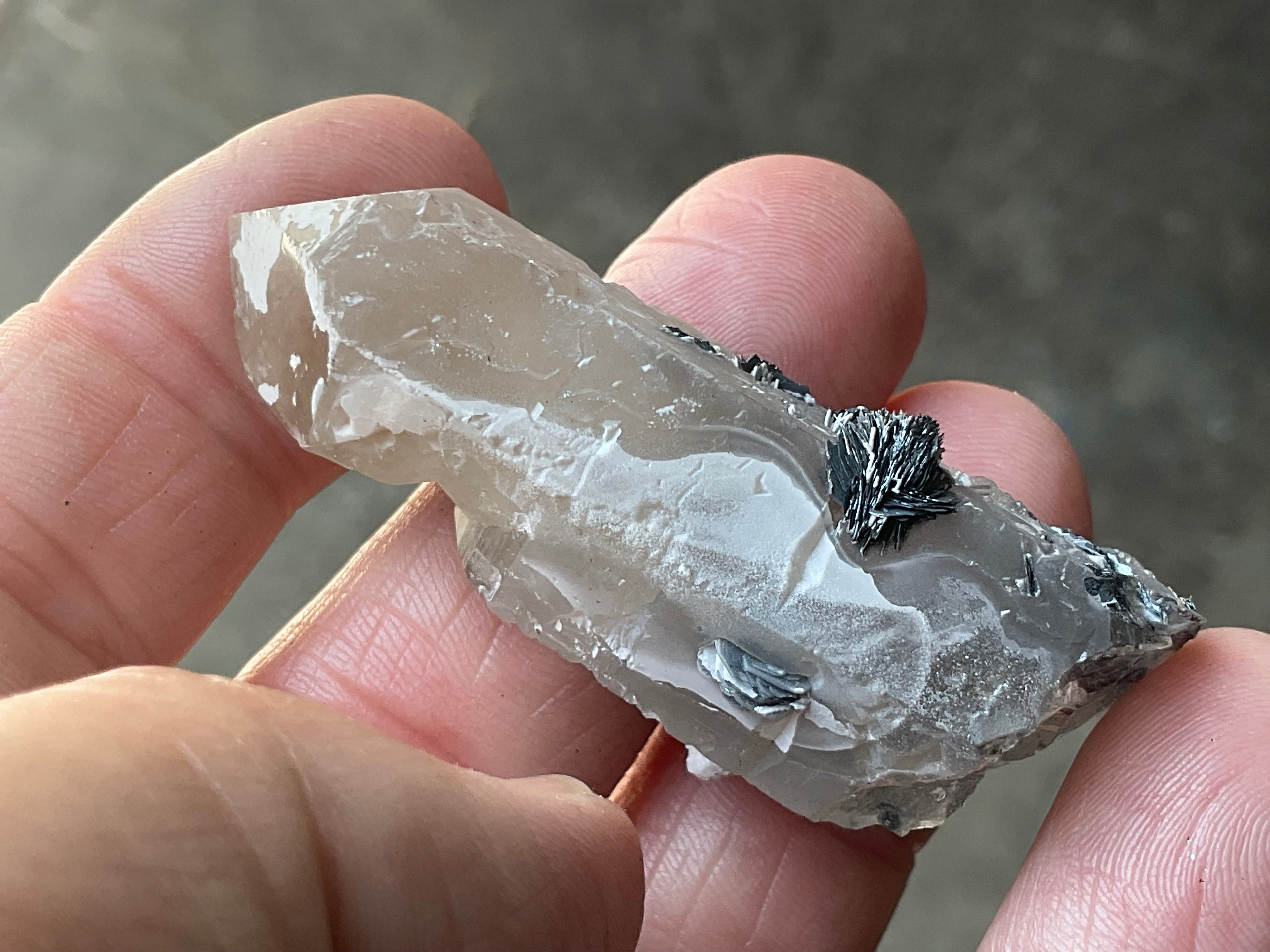 28g Specularite Quartz Specimen 4A from Inner Mongolia