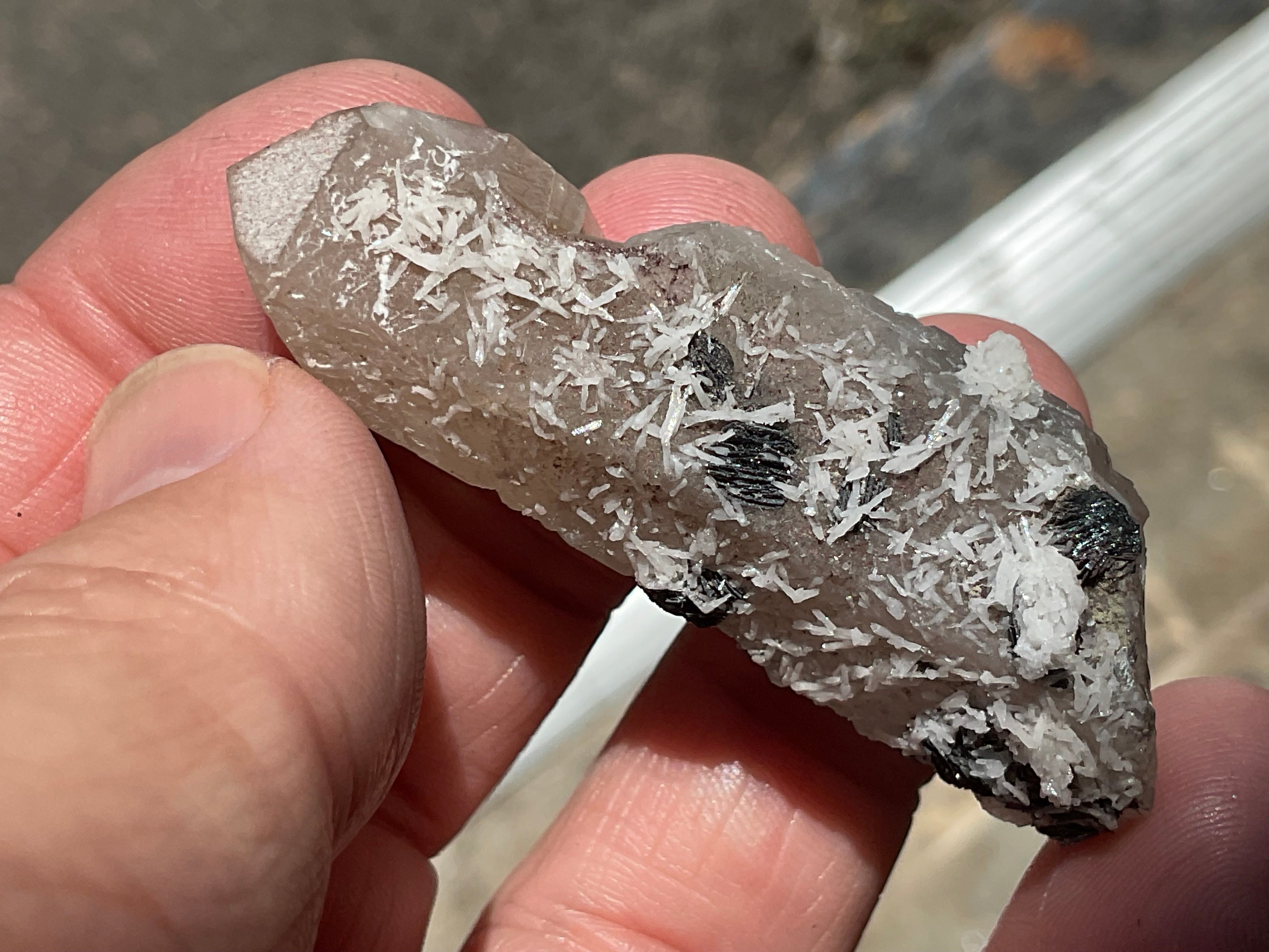 28g Specularite Quartz Specimen 4A from Inner Mongolia