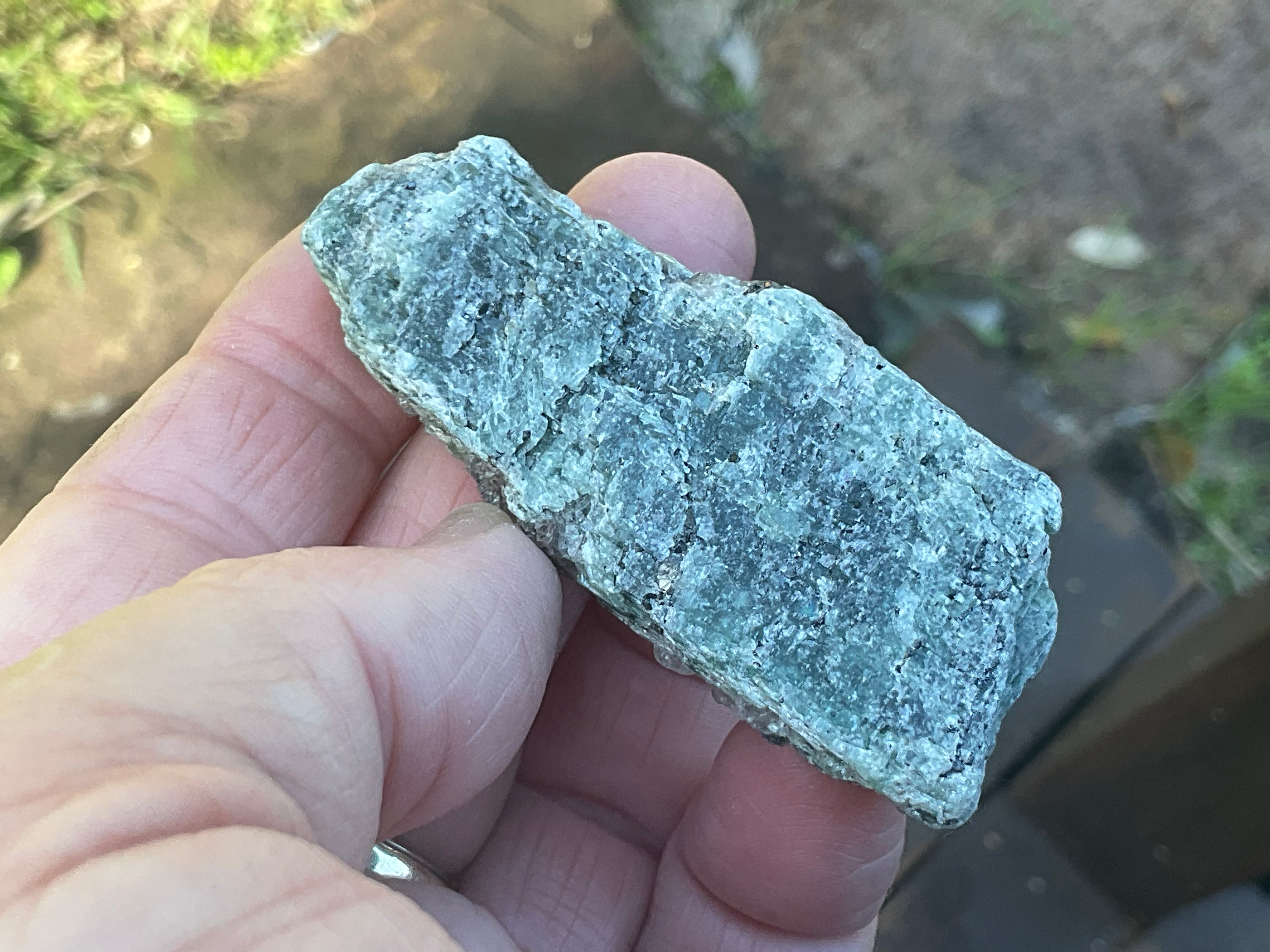 66g Dark Green Pakistan Kyanite + Rough 11A