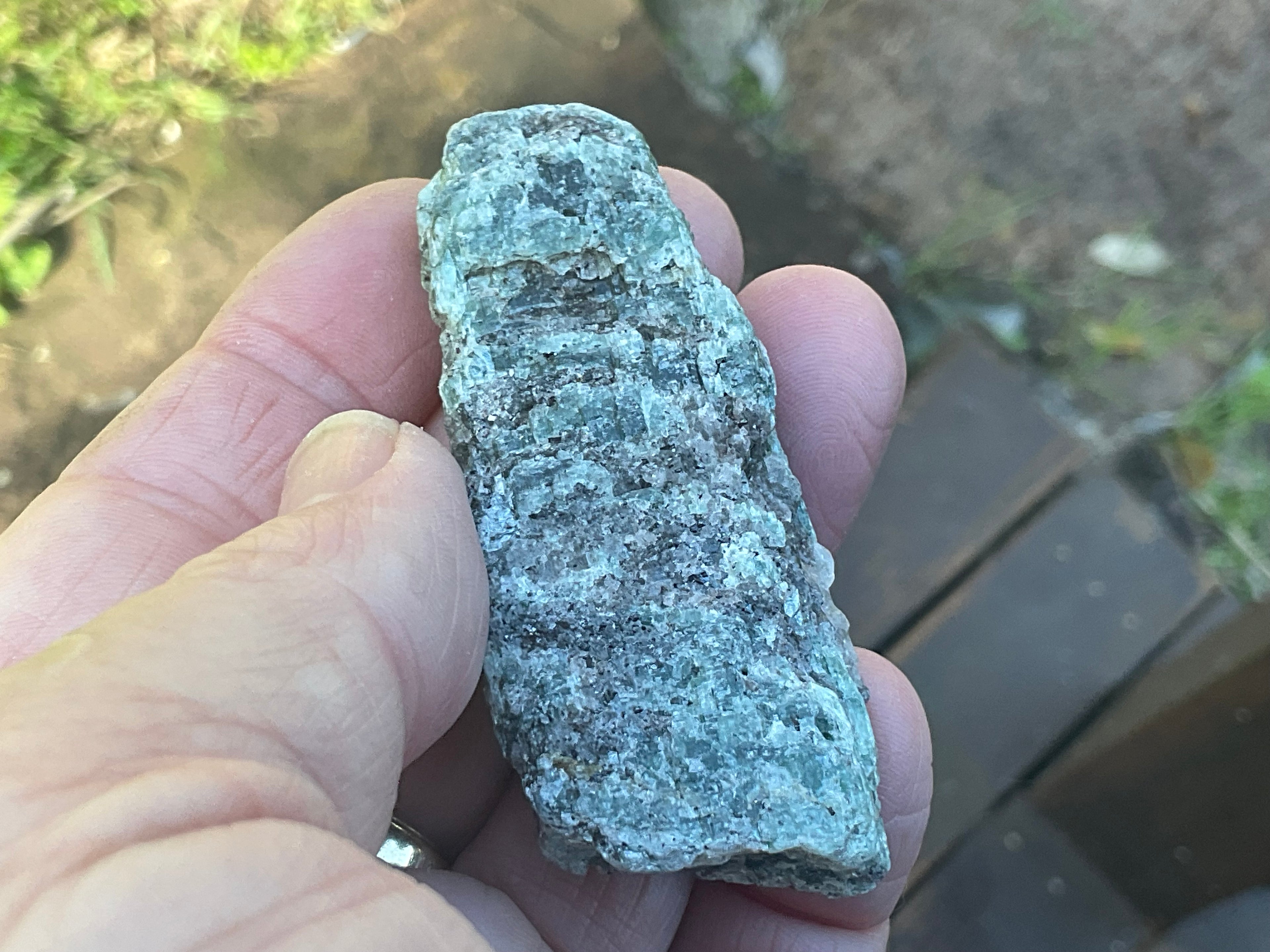 66g Dark Green Pakistan Kyanite + Rough 11A