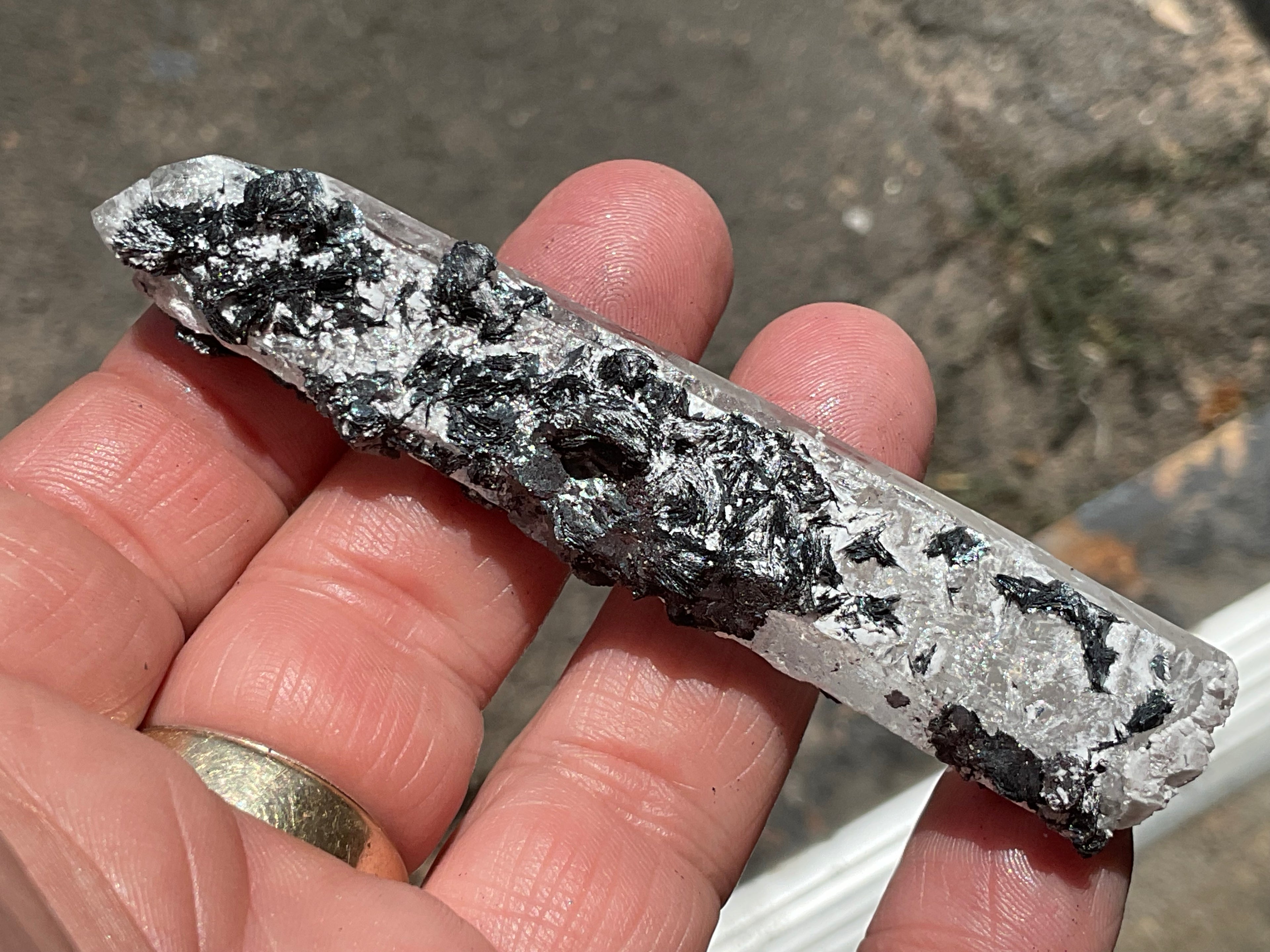32g Specularite Quartz Specimen 4B from Inner Mongolia