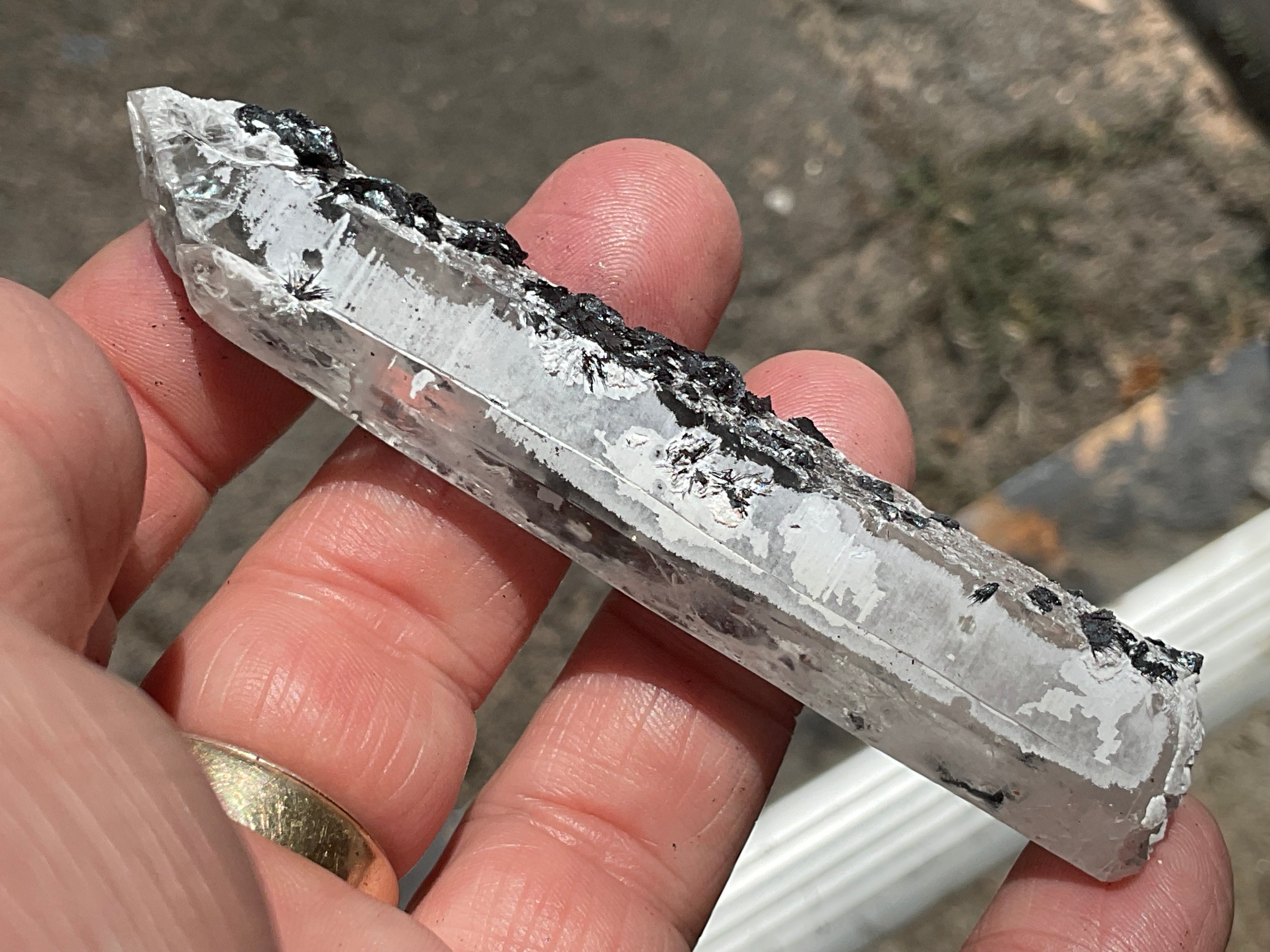 32g Specularite Quartz Specimen 4B from Inner Mongolia