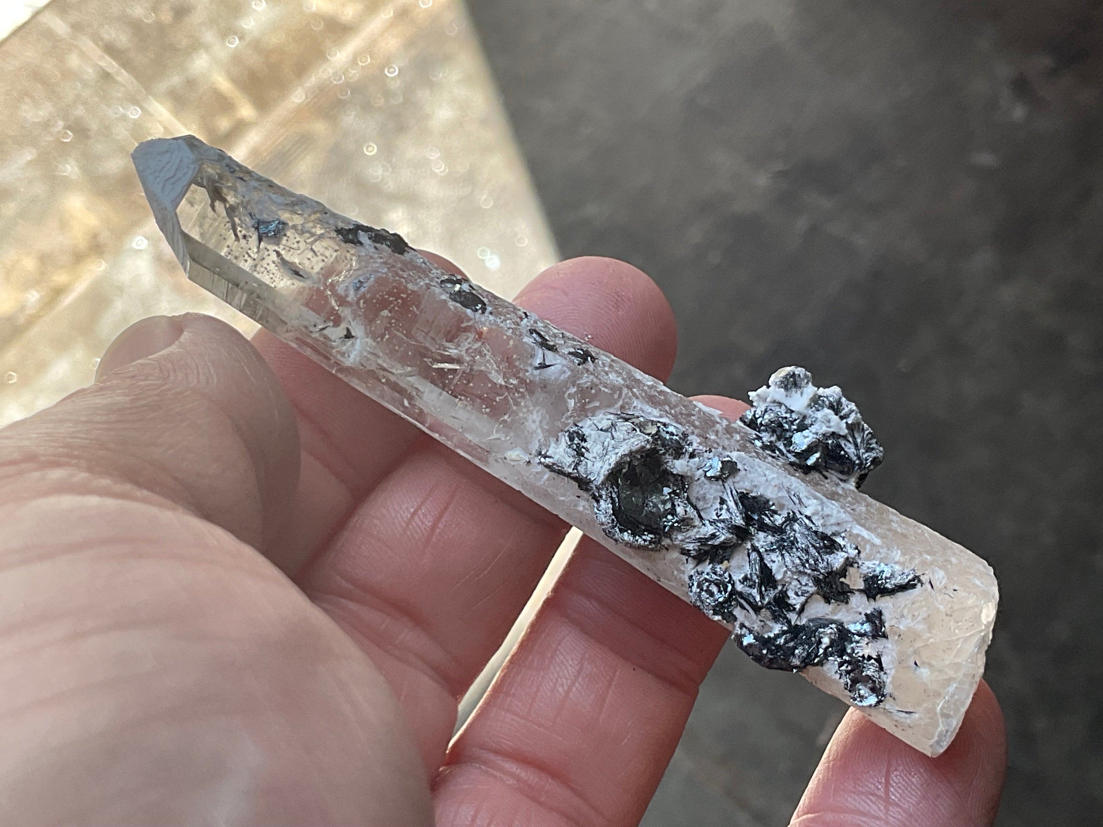 32g Specularite Quartz Specimen 4C from Inner Mongolia