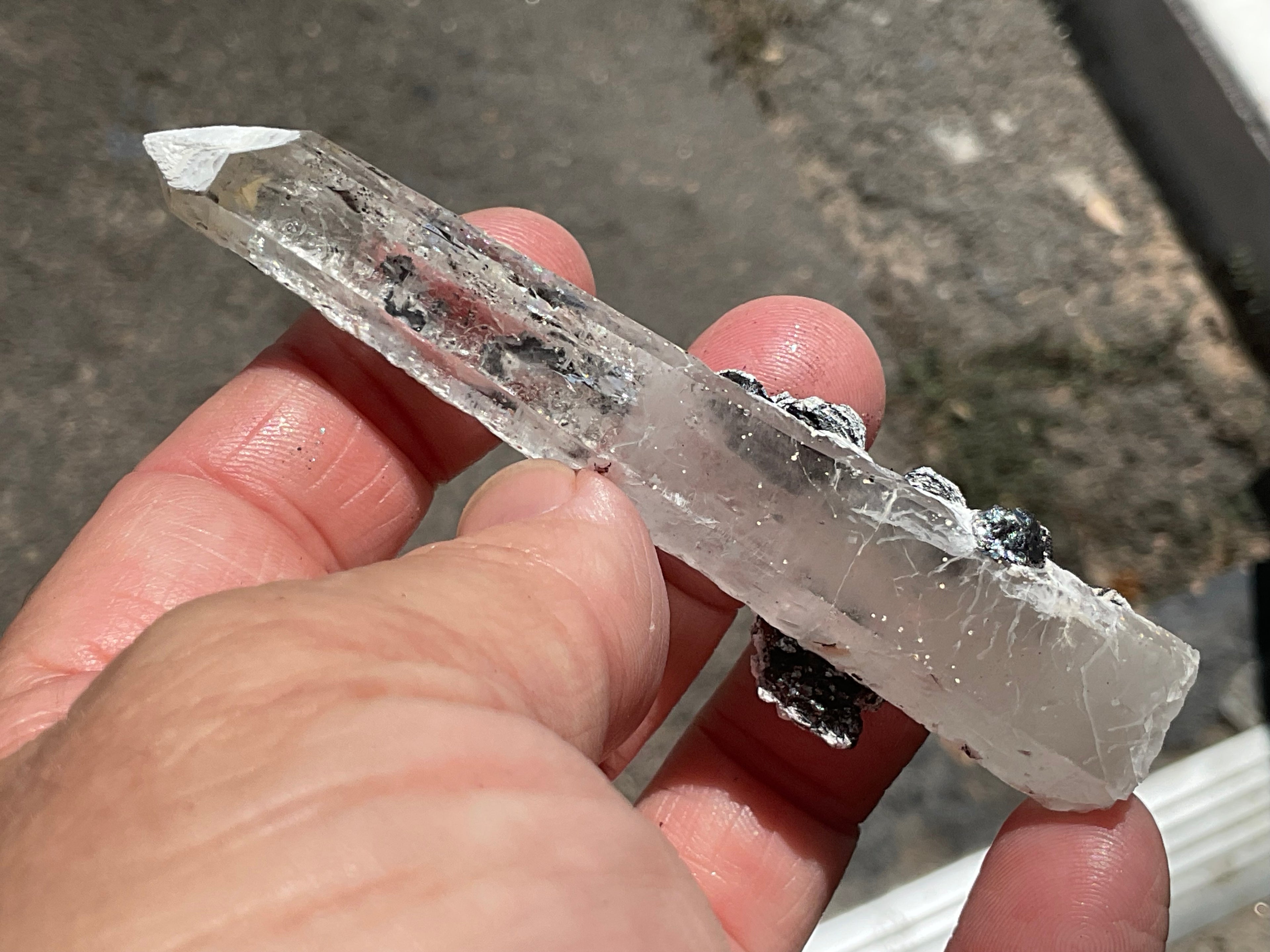 32g Specularite Quartz Specimen 4C from Inner Mongolia