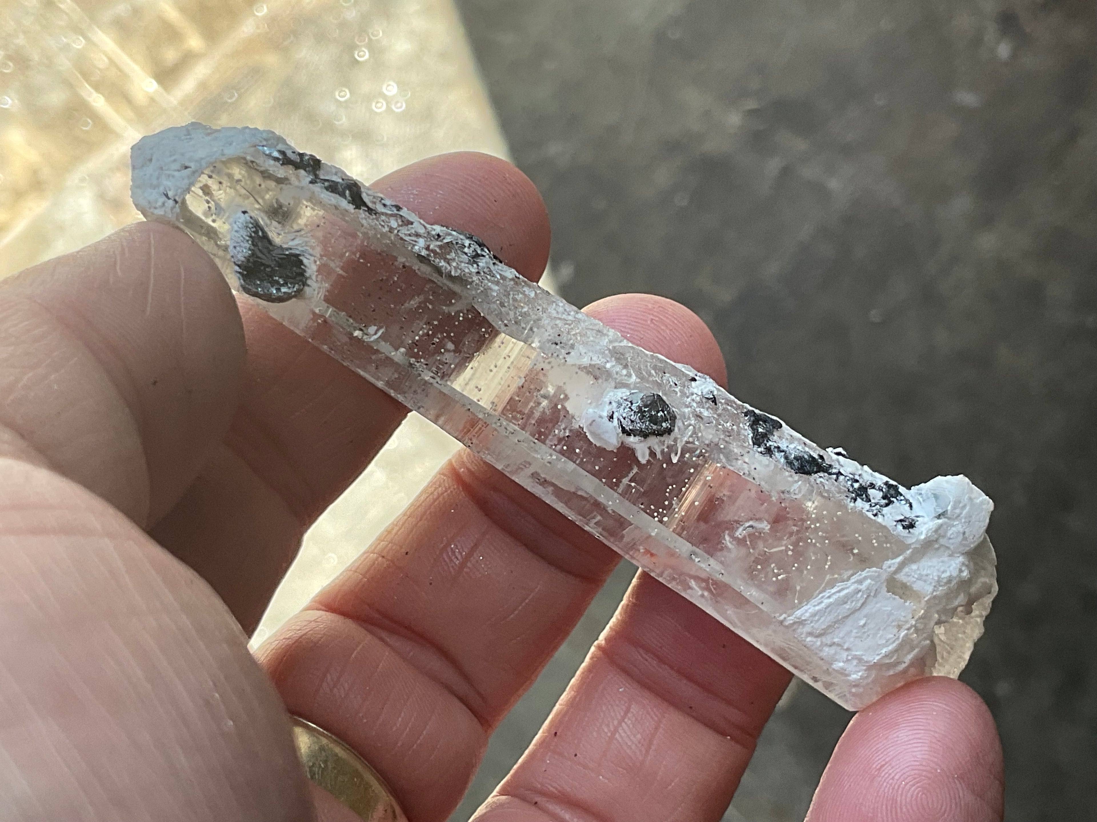 34g Specularite Quartz Specimen 5A from Inner Mongolia