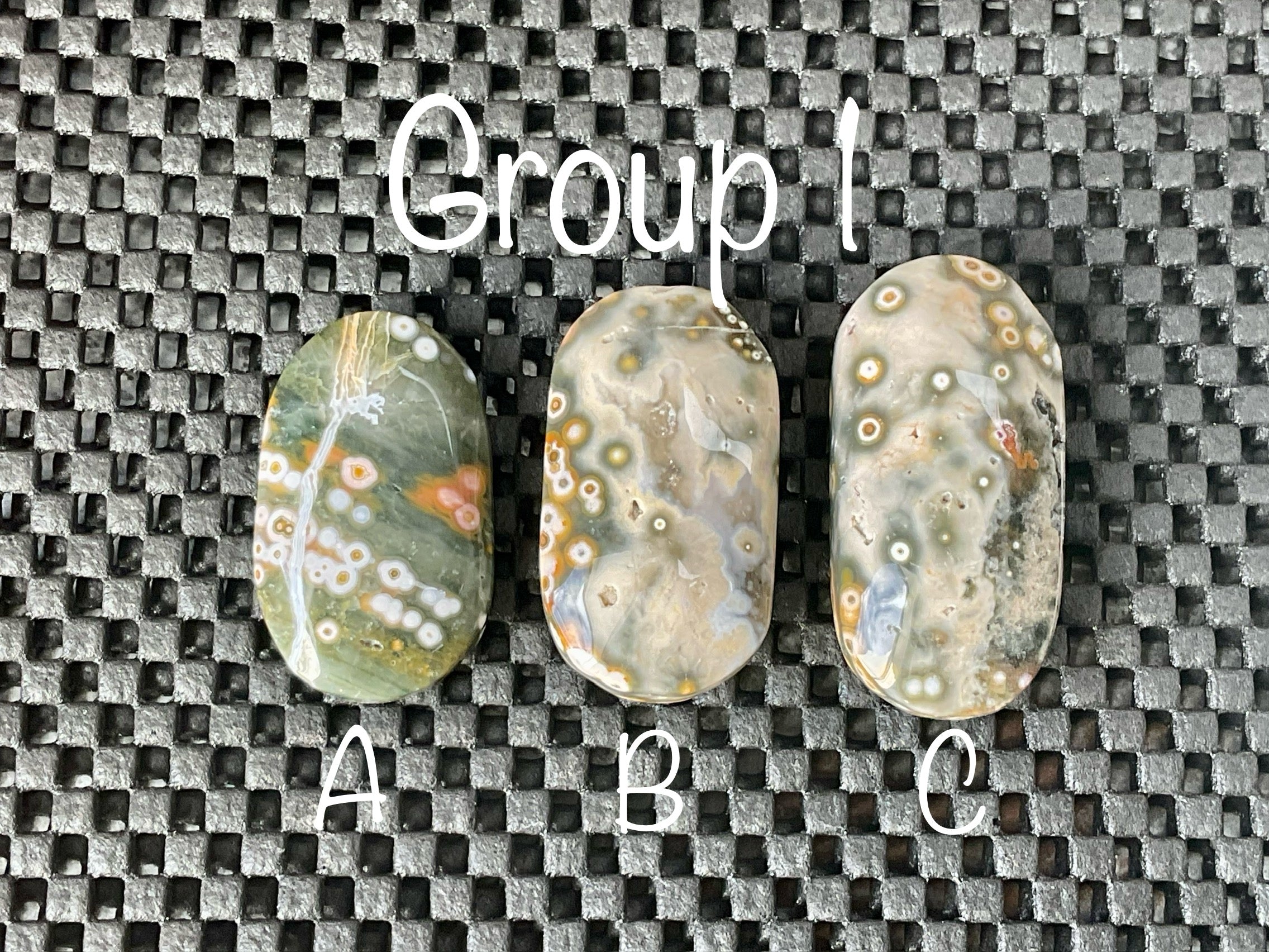 20g 8th Vein Ocean Jasper Palmstone 1A