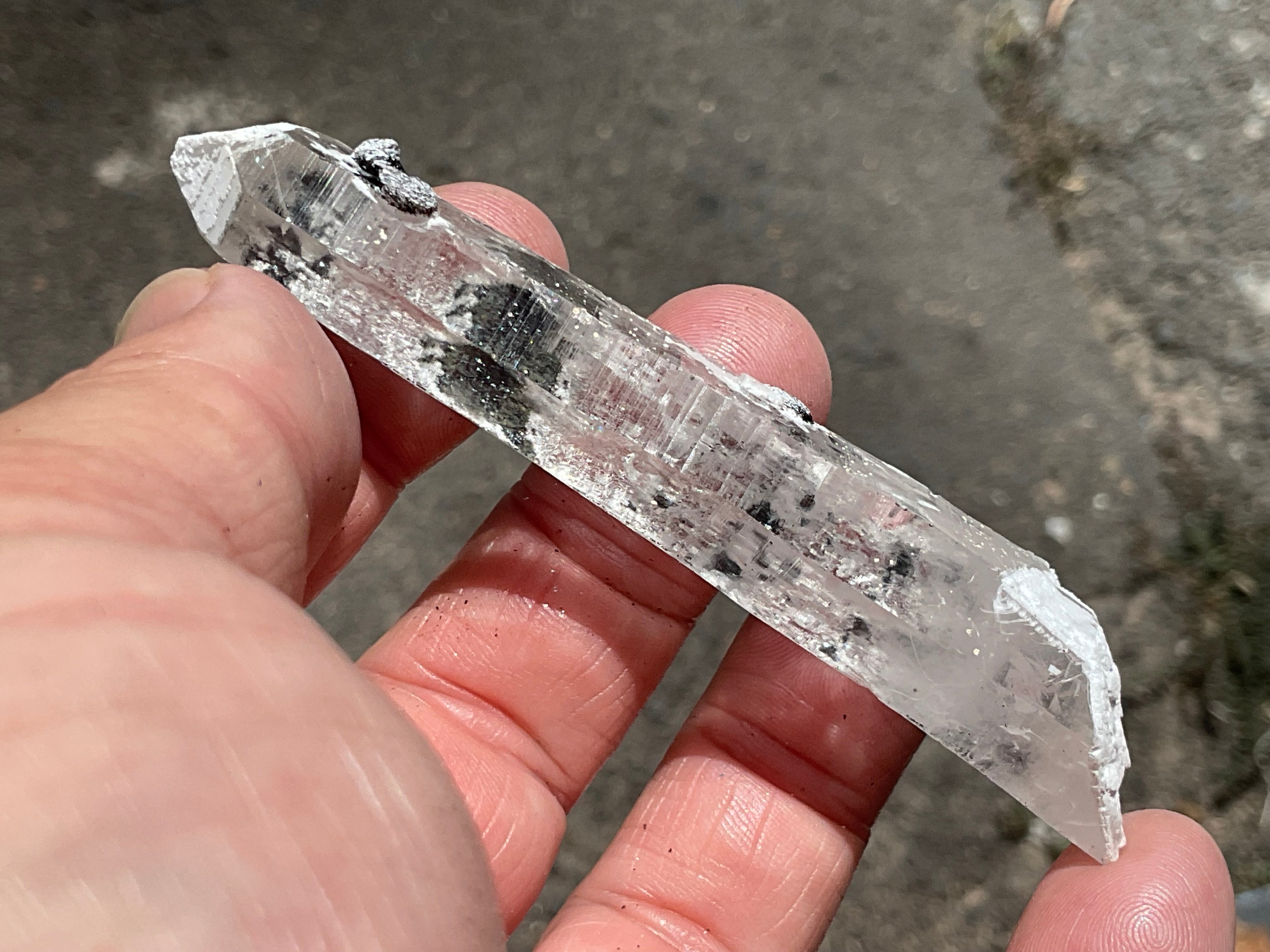 34g Specularite Quartz Specimen 5A from Inner Mongolia