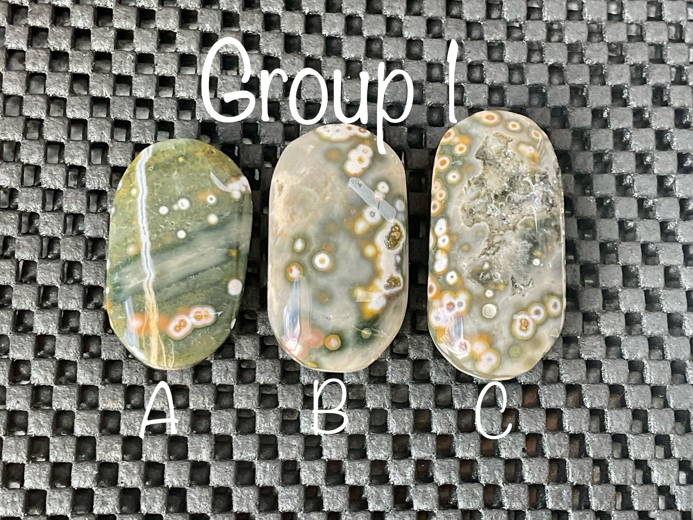 28g 8th Vein Ocean Jasper Palmstone 1B