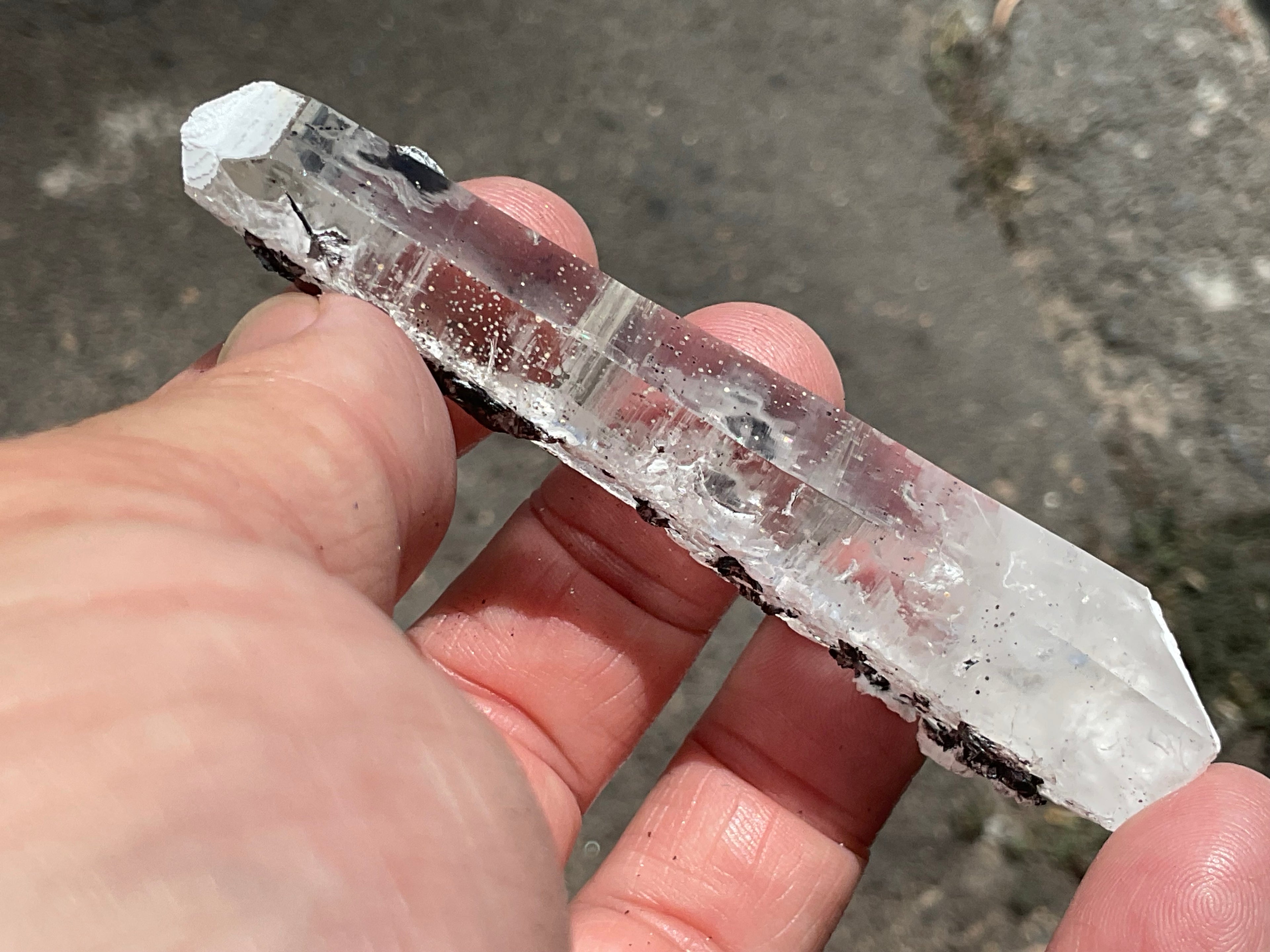 34g Specularite Quartz Specimen 5A from Inner Mongolia