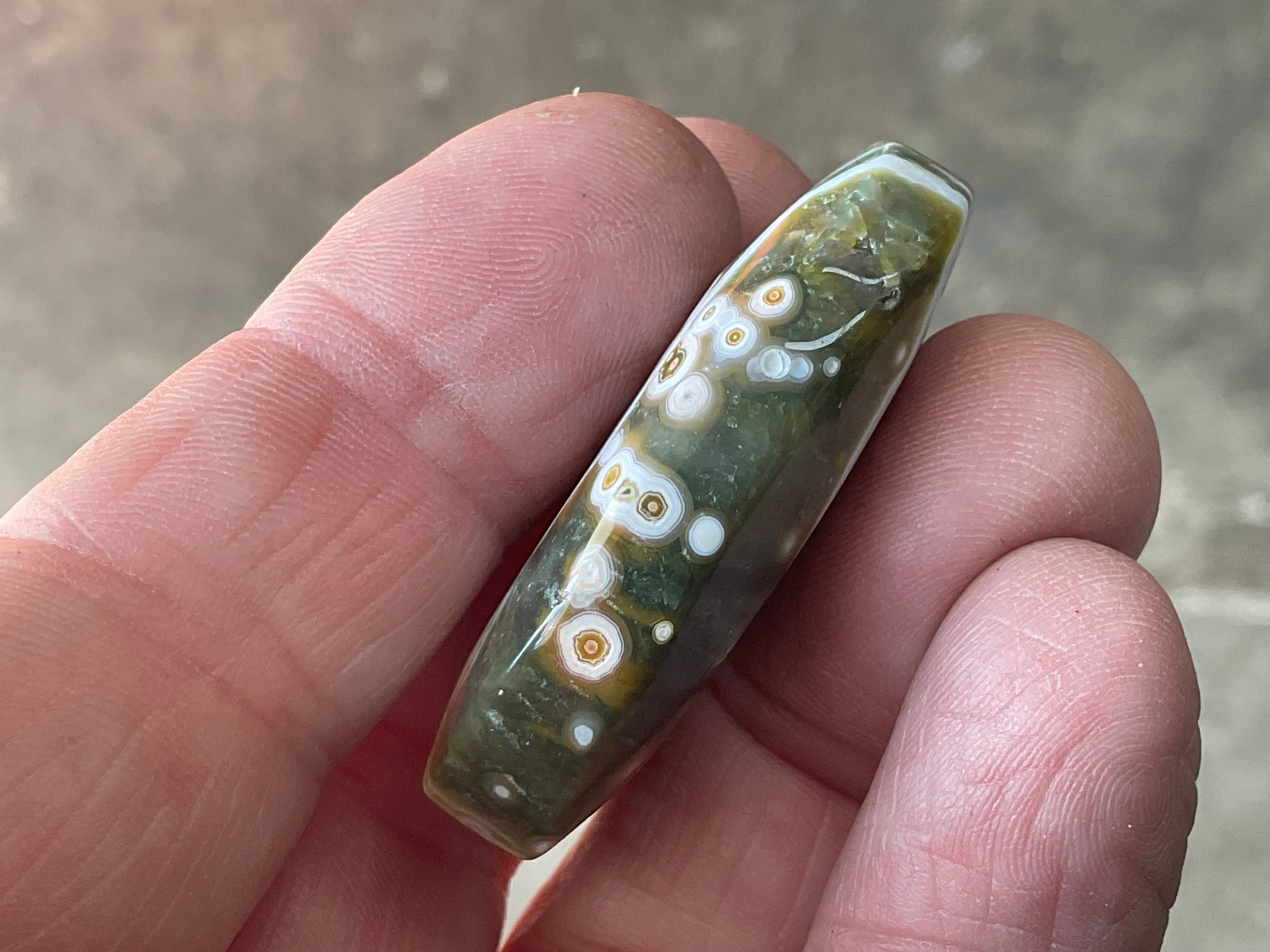 20g 8th Vein Ocean Jasper Palmstone 1A