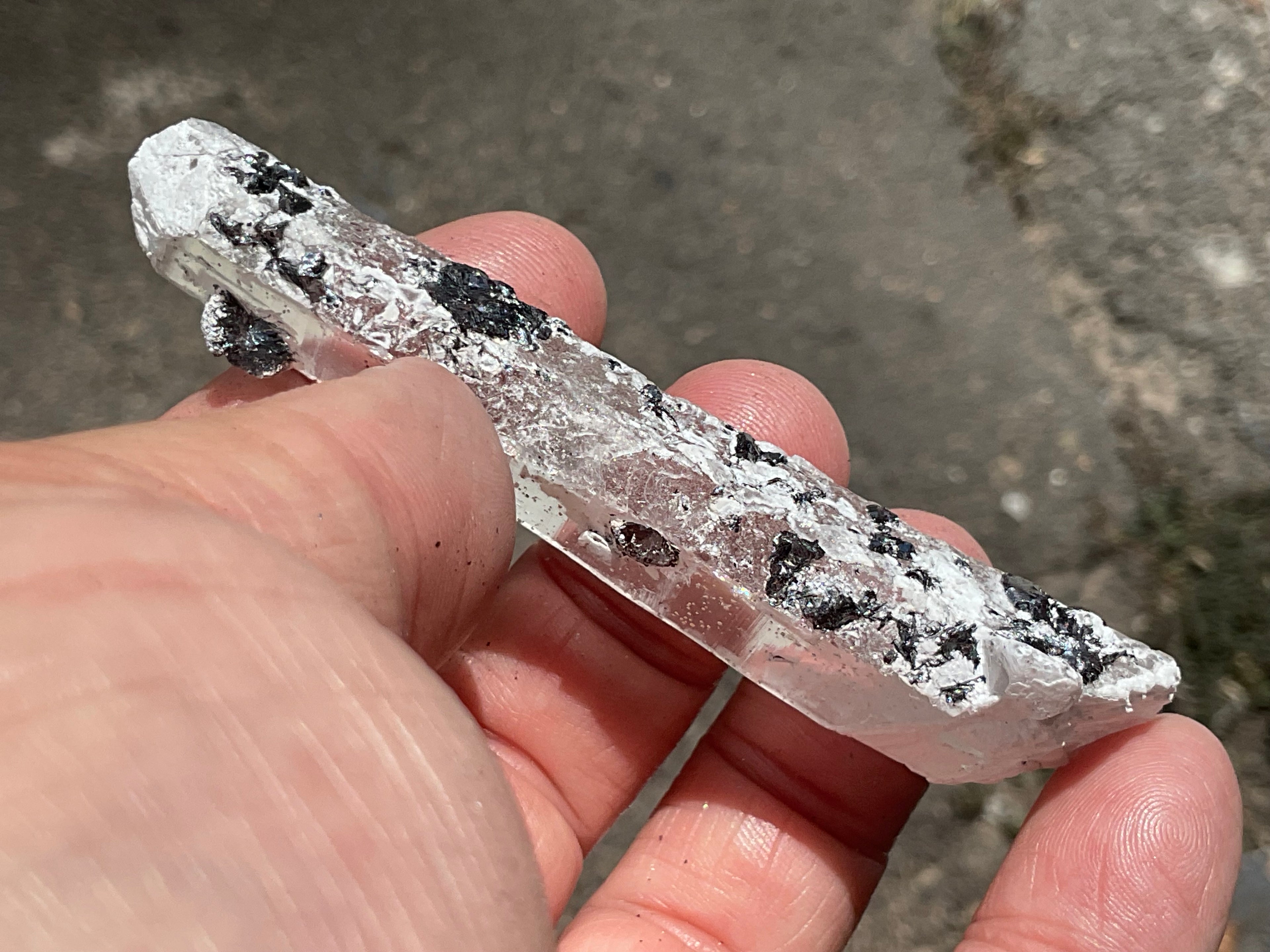 34g Specularite Quartz Specimen 5A from Inner Mongolia