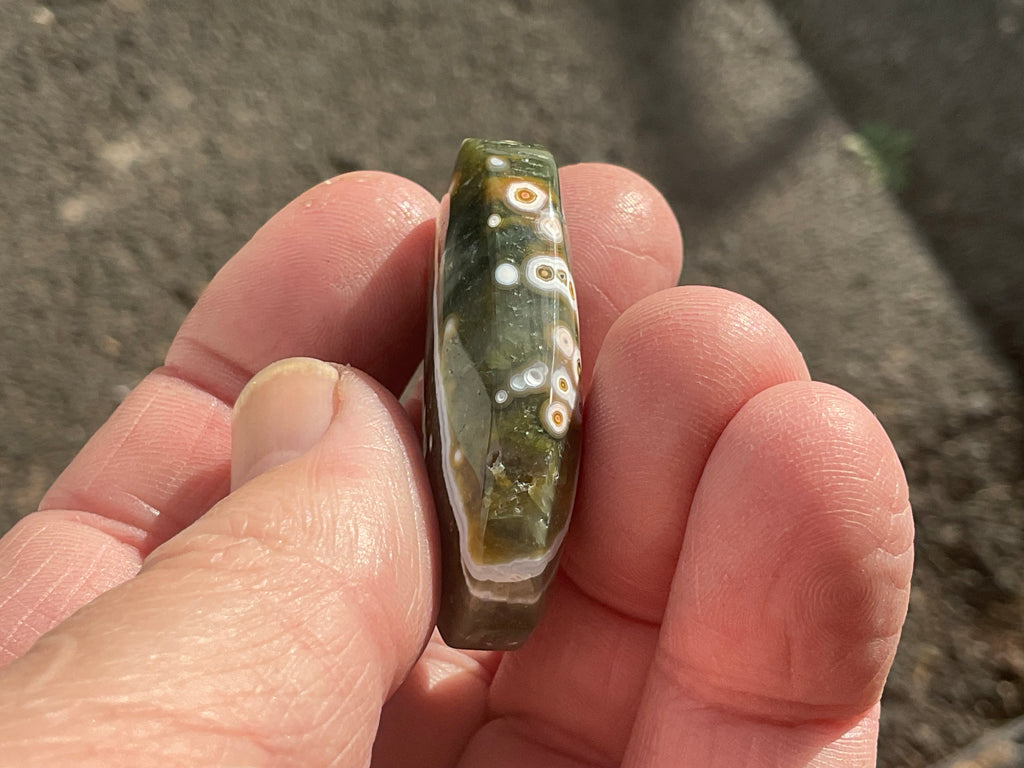 20g 8th Vein Ocean Jasper Palmstone 1A