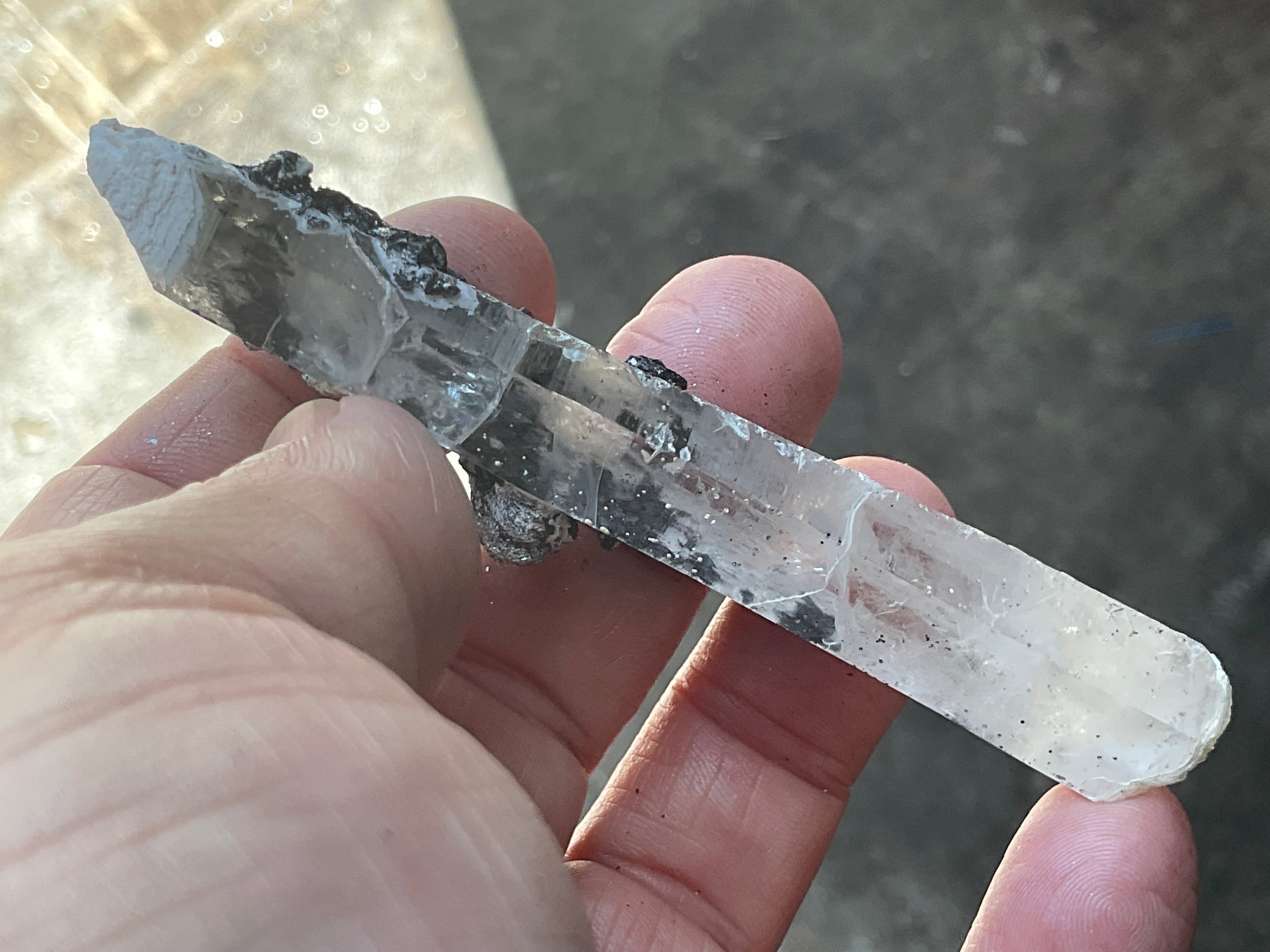 36g Specularite Quartz Specimen 5B from Inner Mongolia