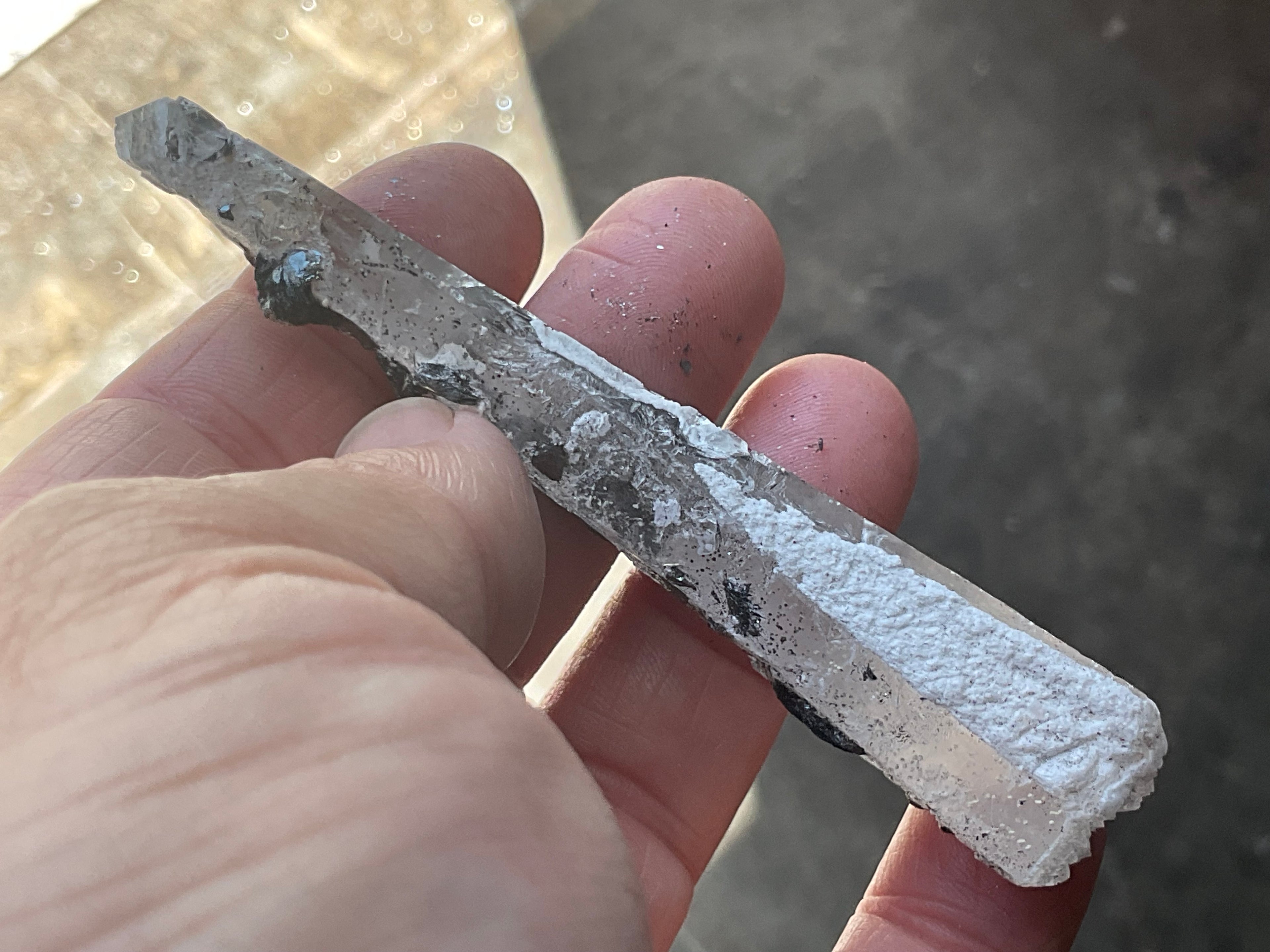 38g Specularite Quartz Specimen 5C from Inner Mongolia