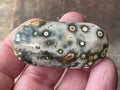 32g 8th Vein Ocean Jasper Palmstone 1C