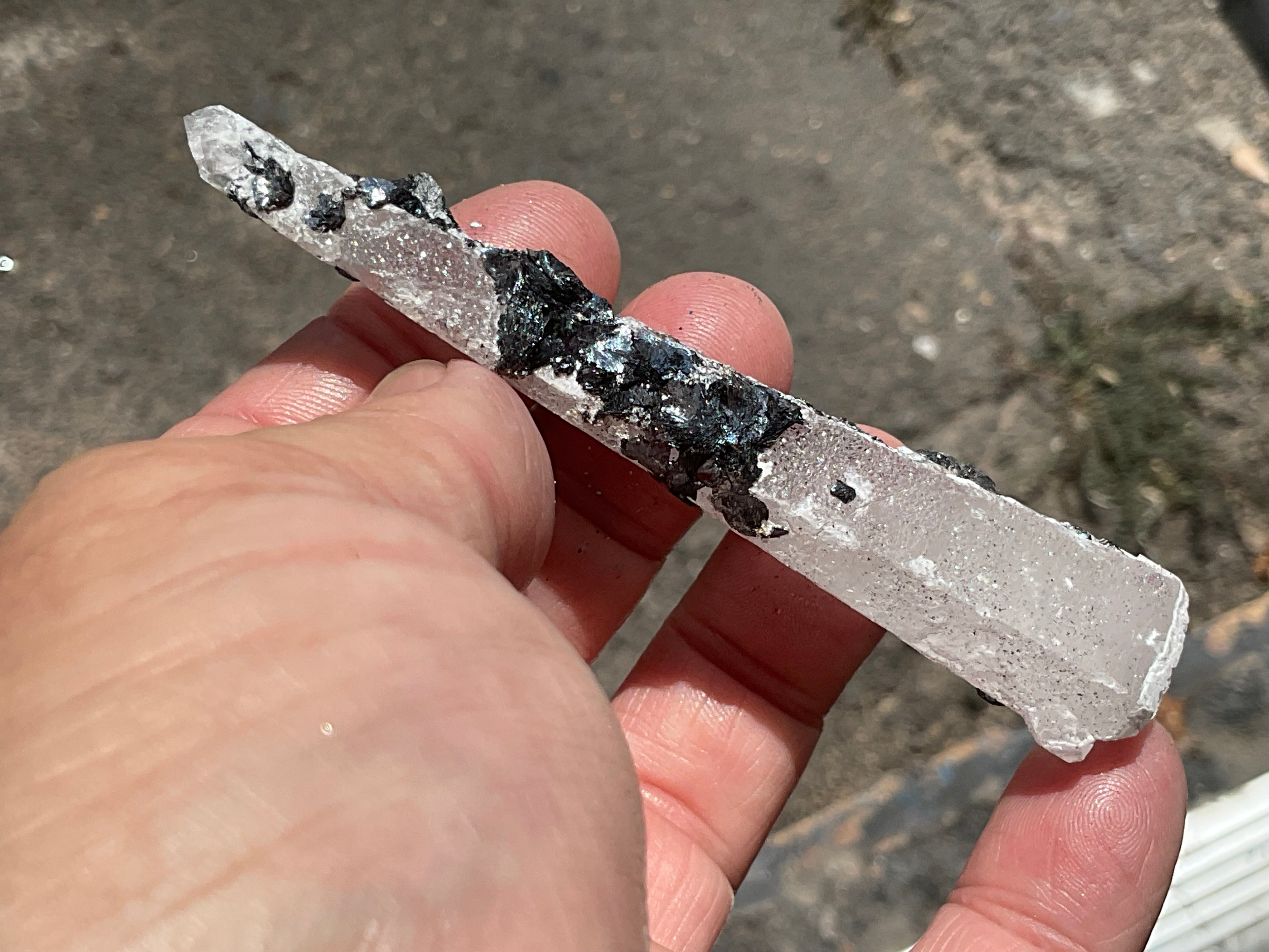 38g Specularite Quartz Specimen 5C from Inner Mongolia