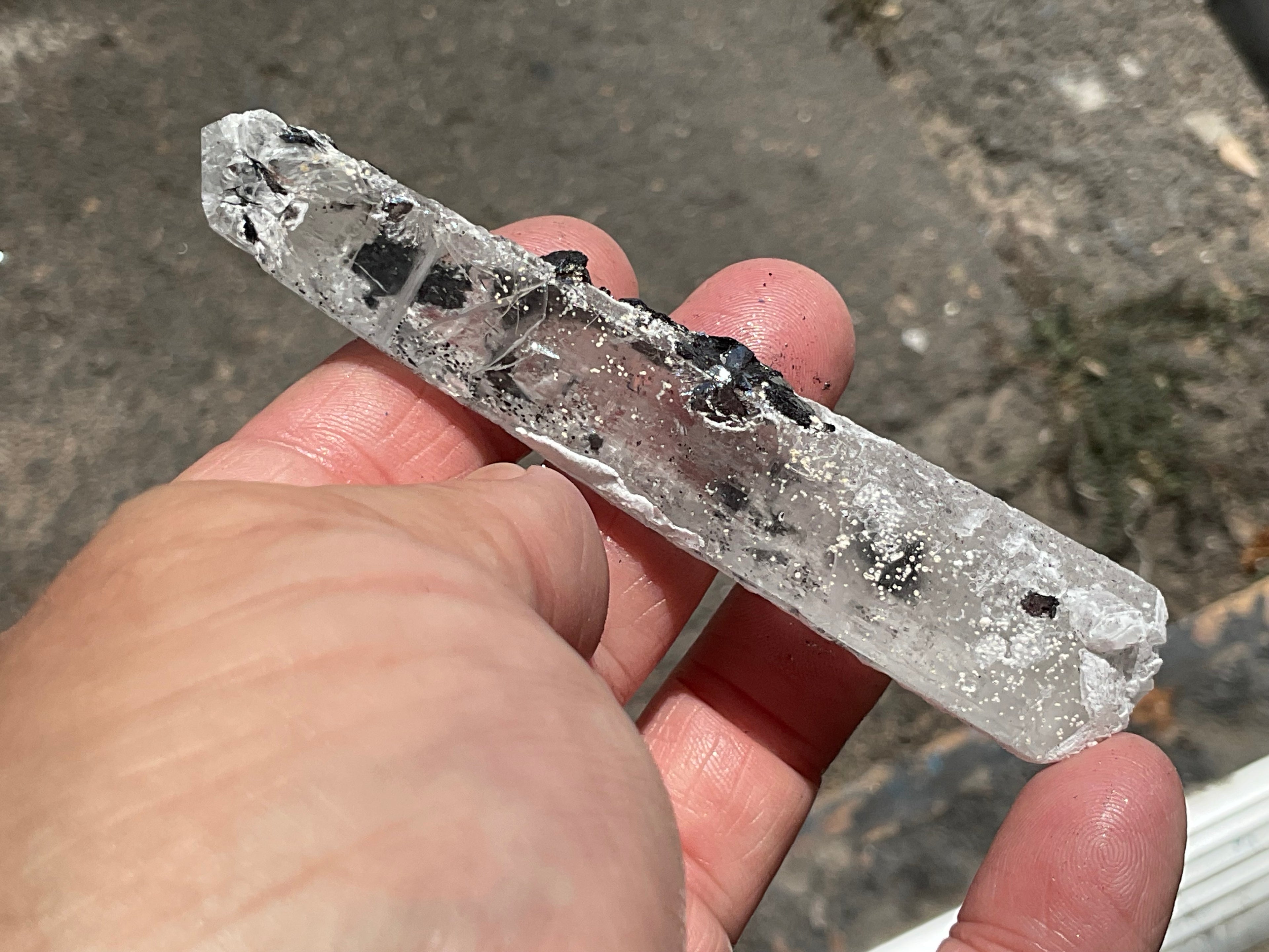 38g Specularite Quartz Specimen 5C from Inner Mongolia
