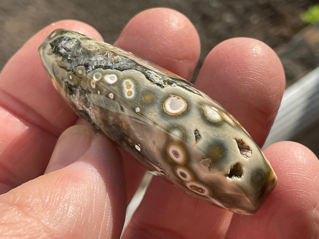 32g 8th Vein Ocean Jasper Palmstone 1C