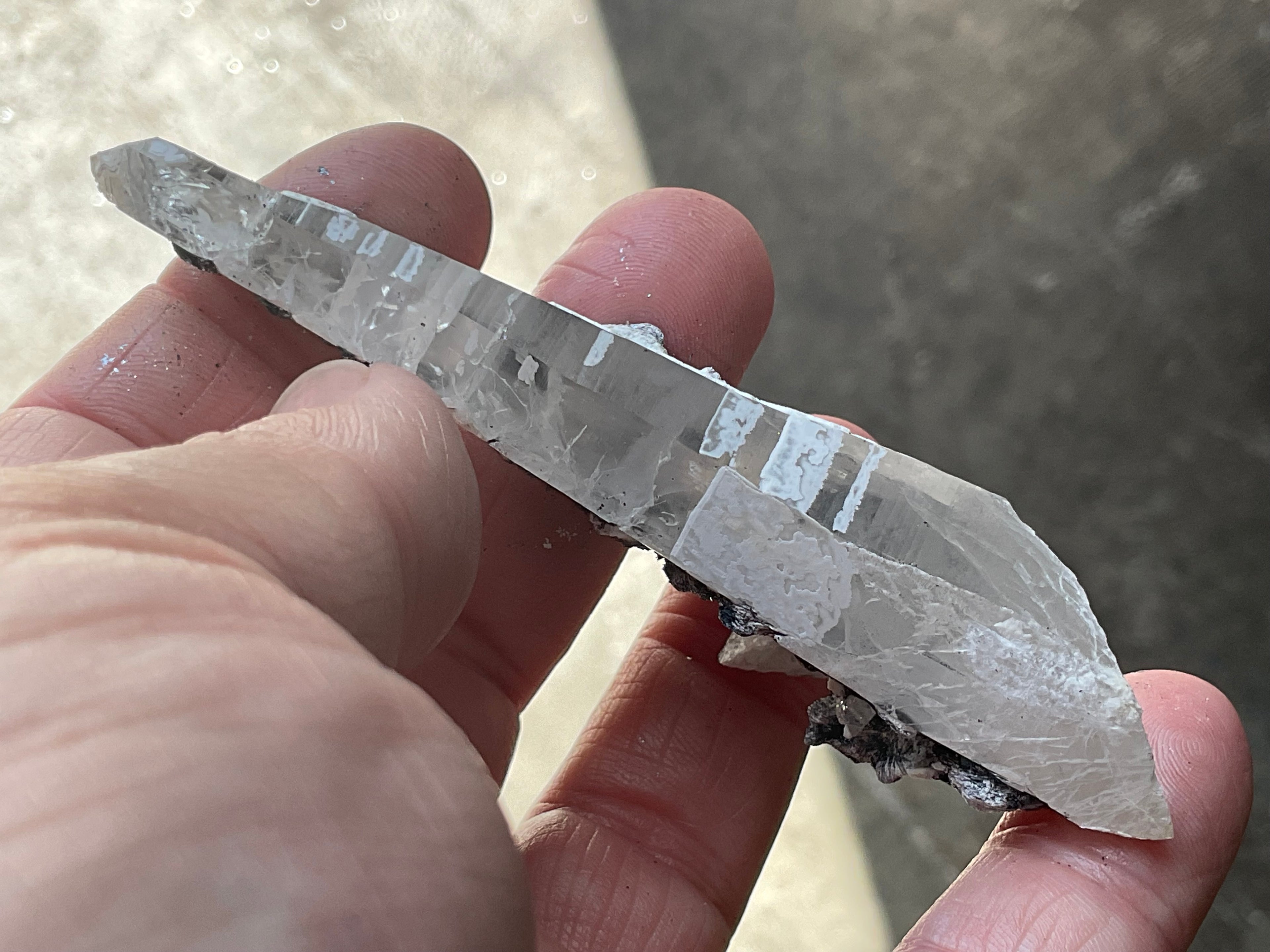 42g Specularite Quartz Specimen 6B from Inner Mongolia