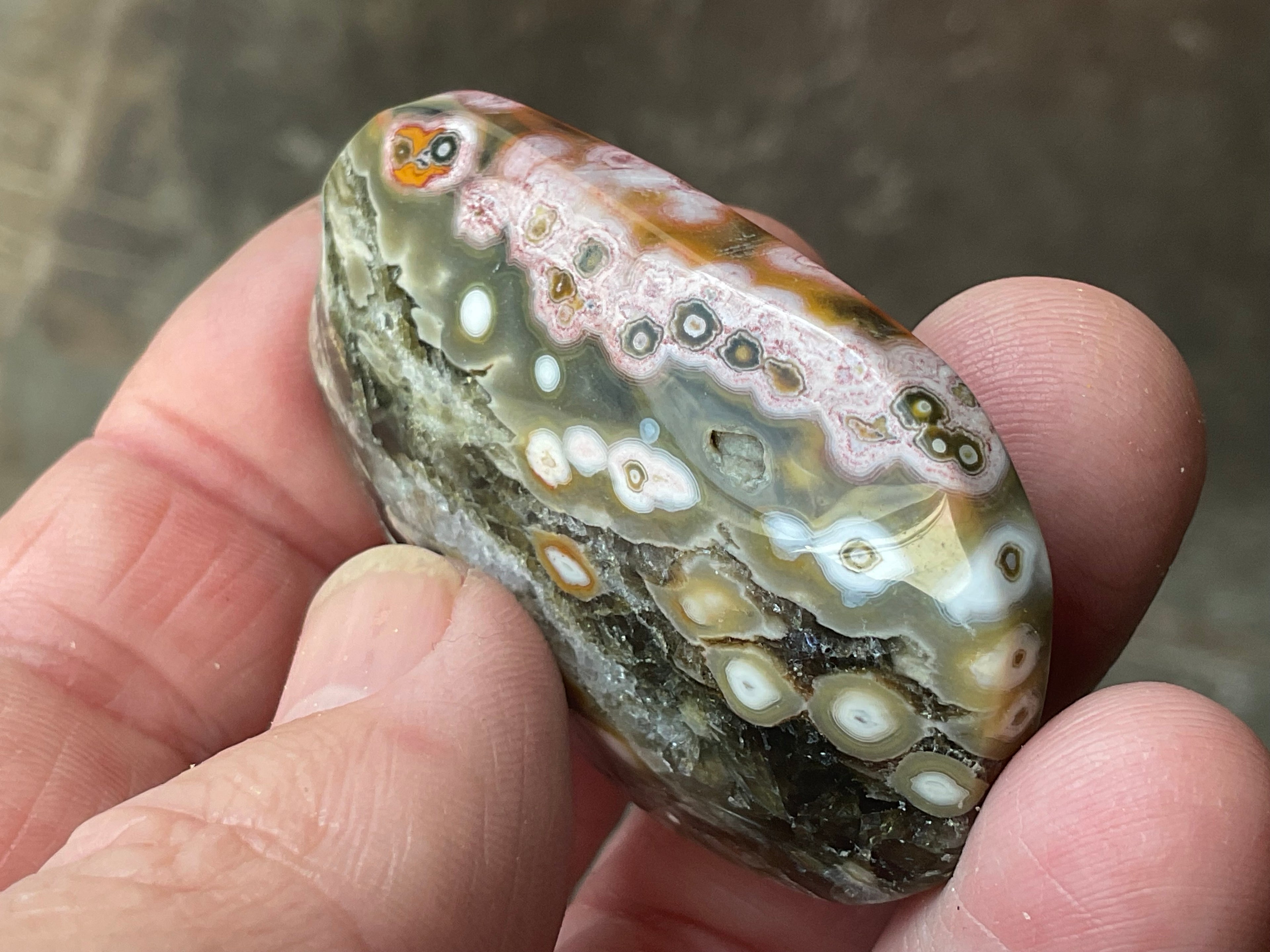 36g 8th Vein Ocean Jasper Palmstone 2B