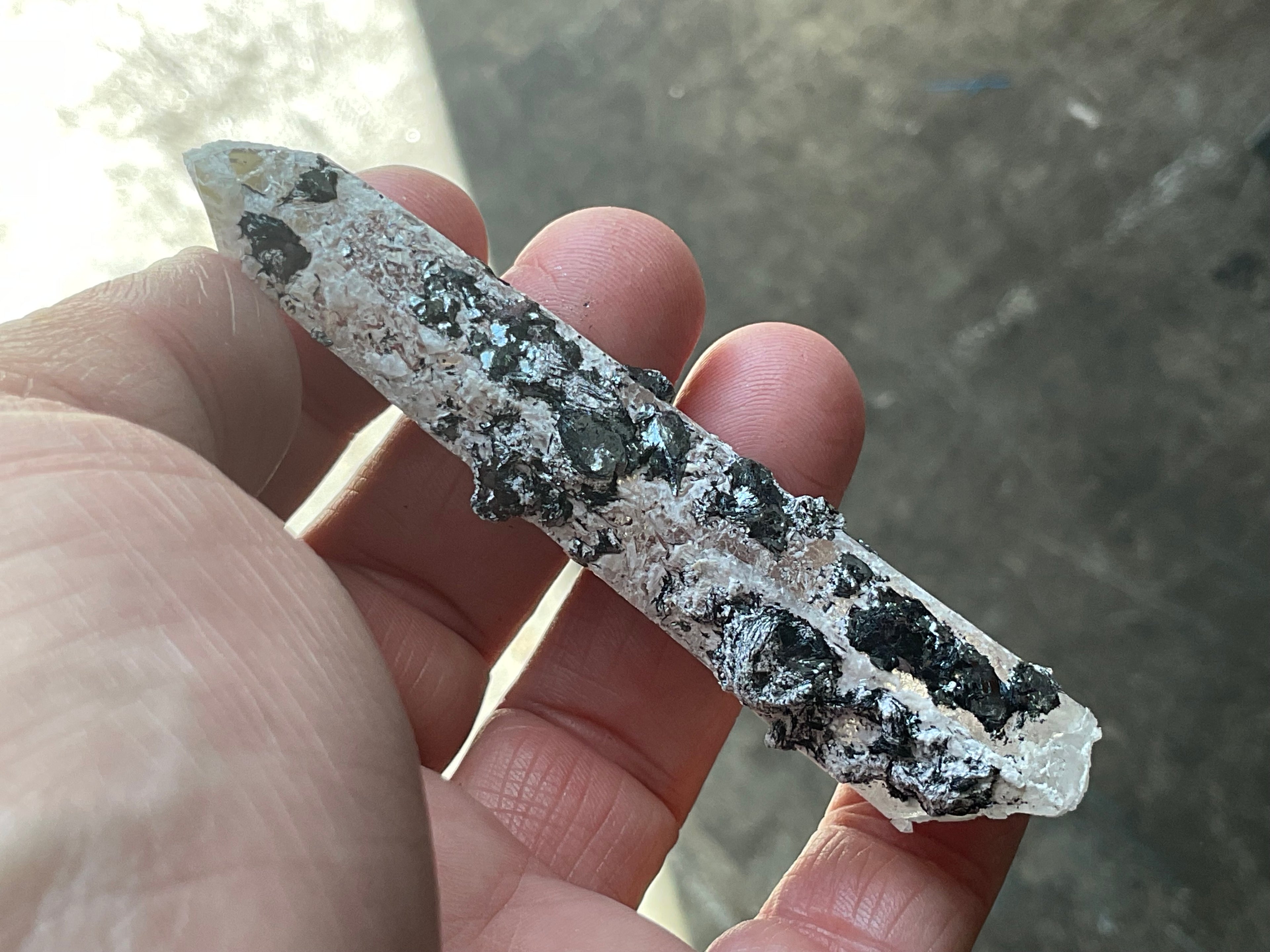 42g Specularite Quartz Specimen 6C from Inner Mongolia