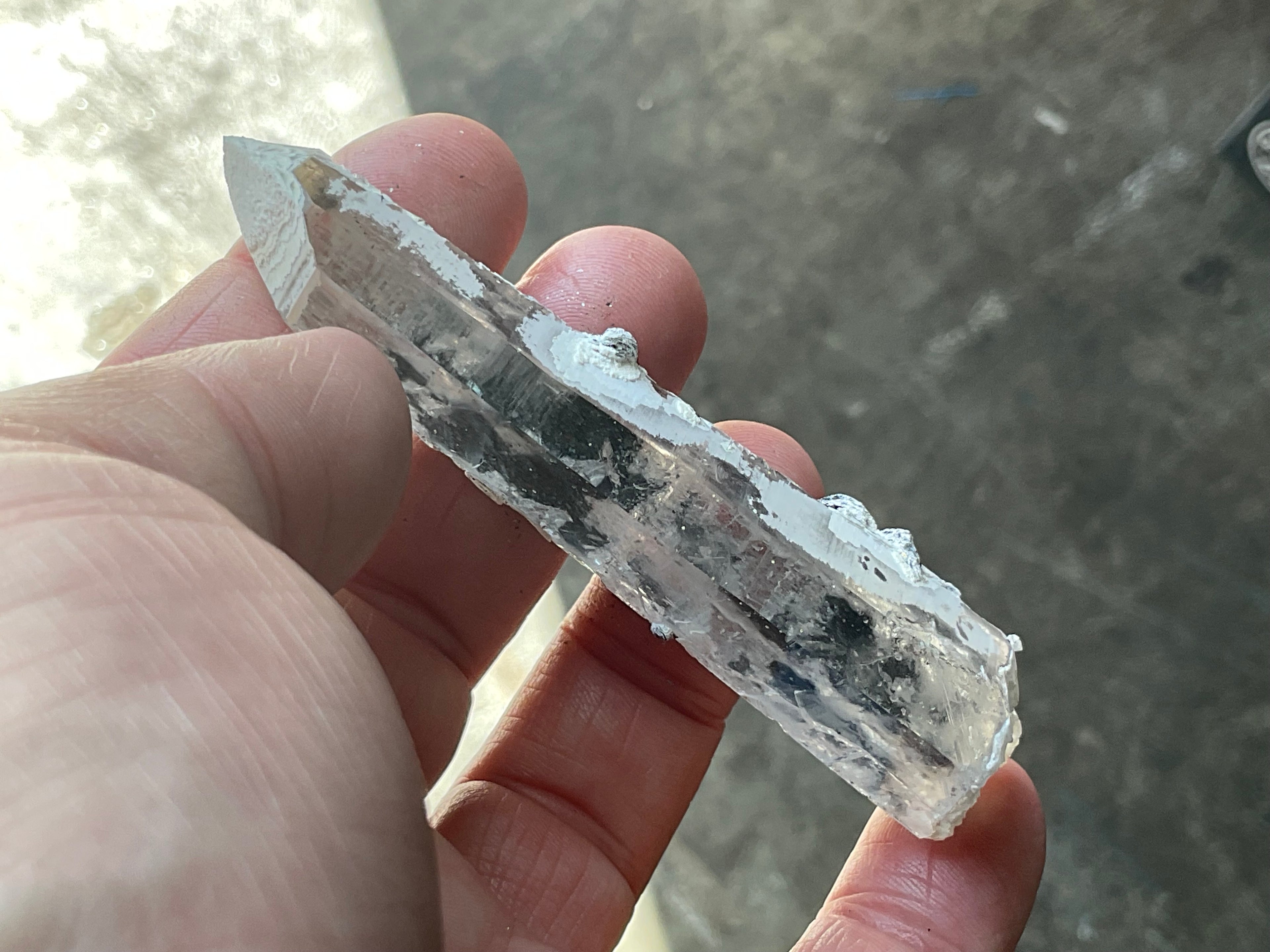 42g Specularite Quartz Specimen 6C from Inner Mongolia